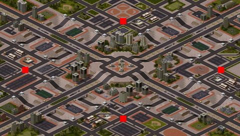 Rendered preview of Downtown, Cityville