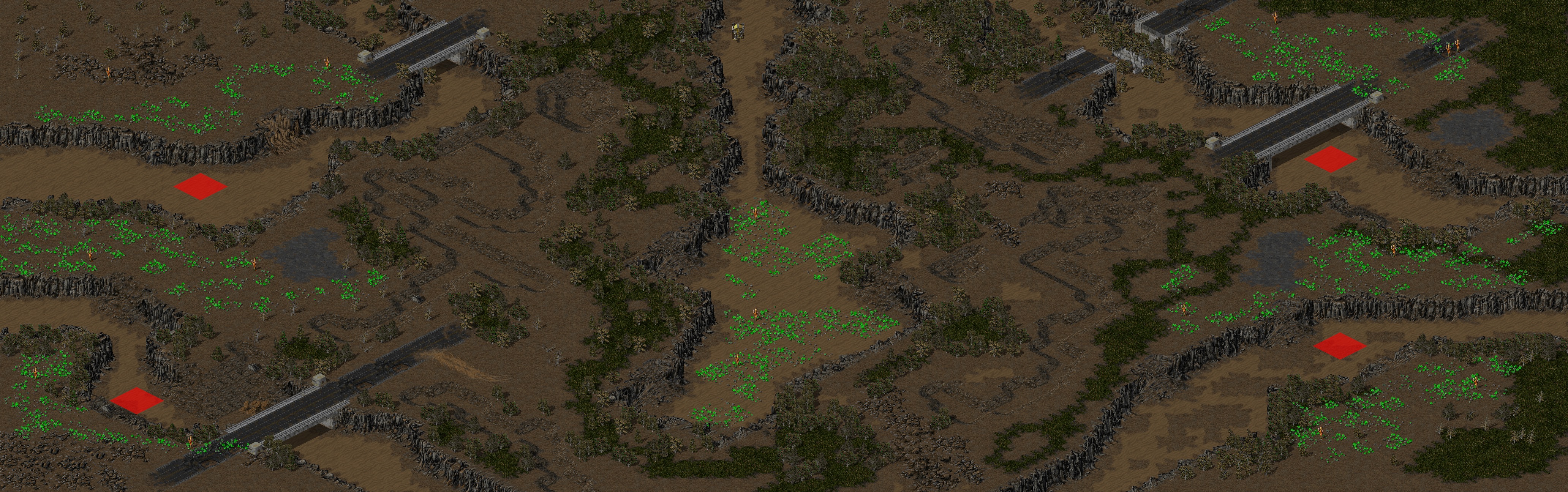Rendered map: Canyon Run
