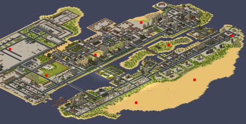 Rendered preview of Vice City by Xrtist