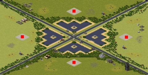 Rendered preview of Crossroads Forest