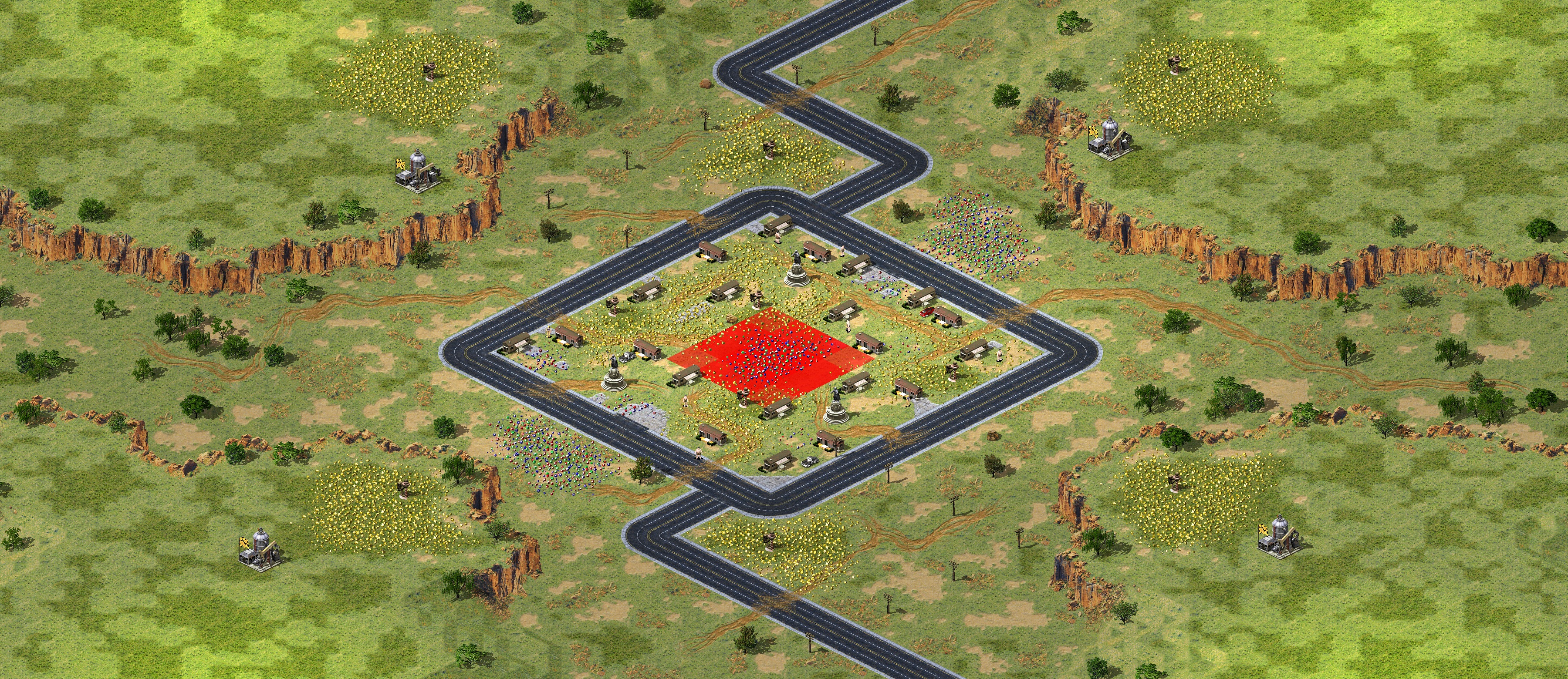Rendered map: Village Bully Patch