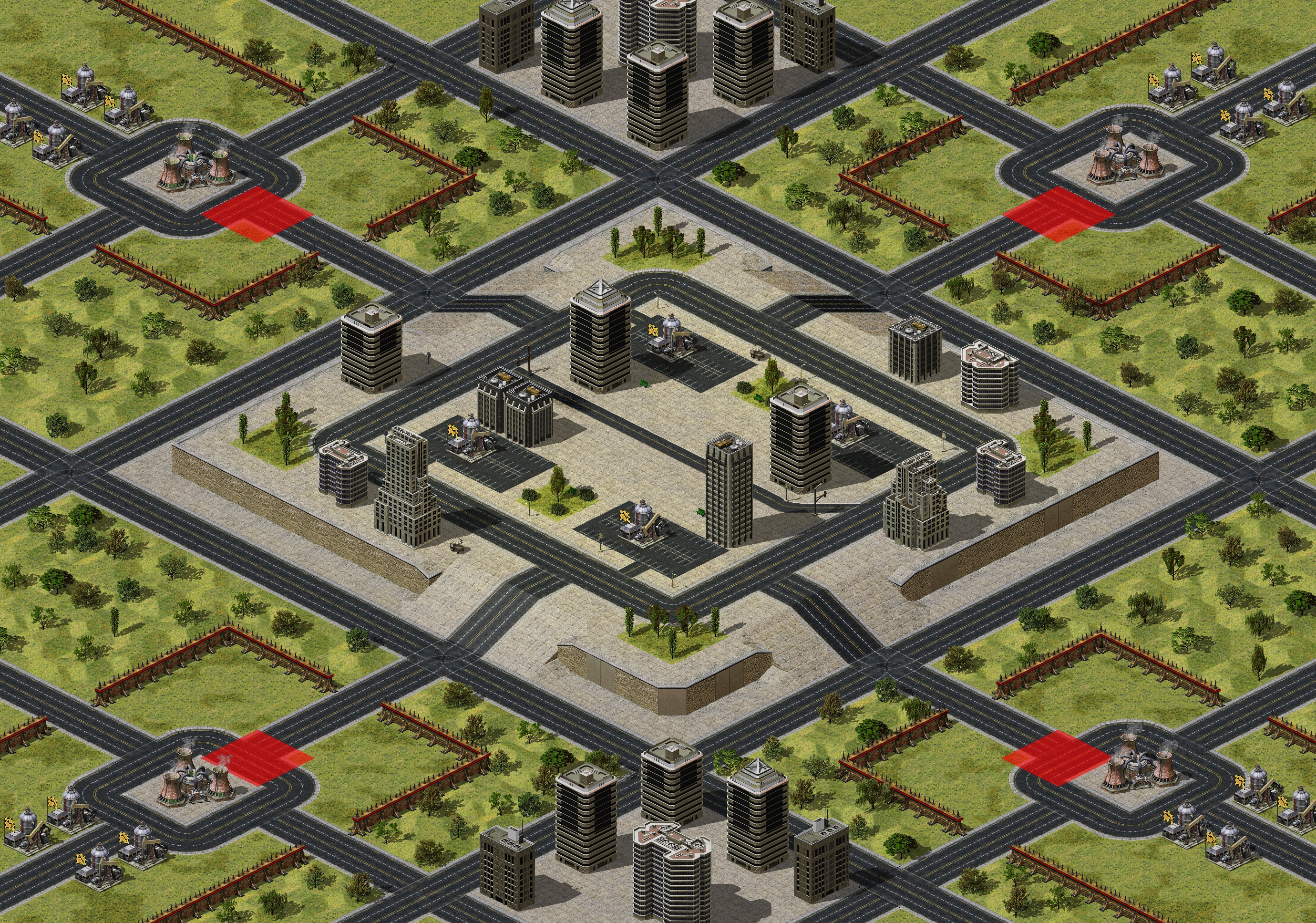 Rendered map: (4) Ground Zero