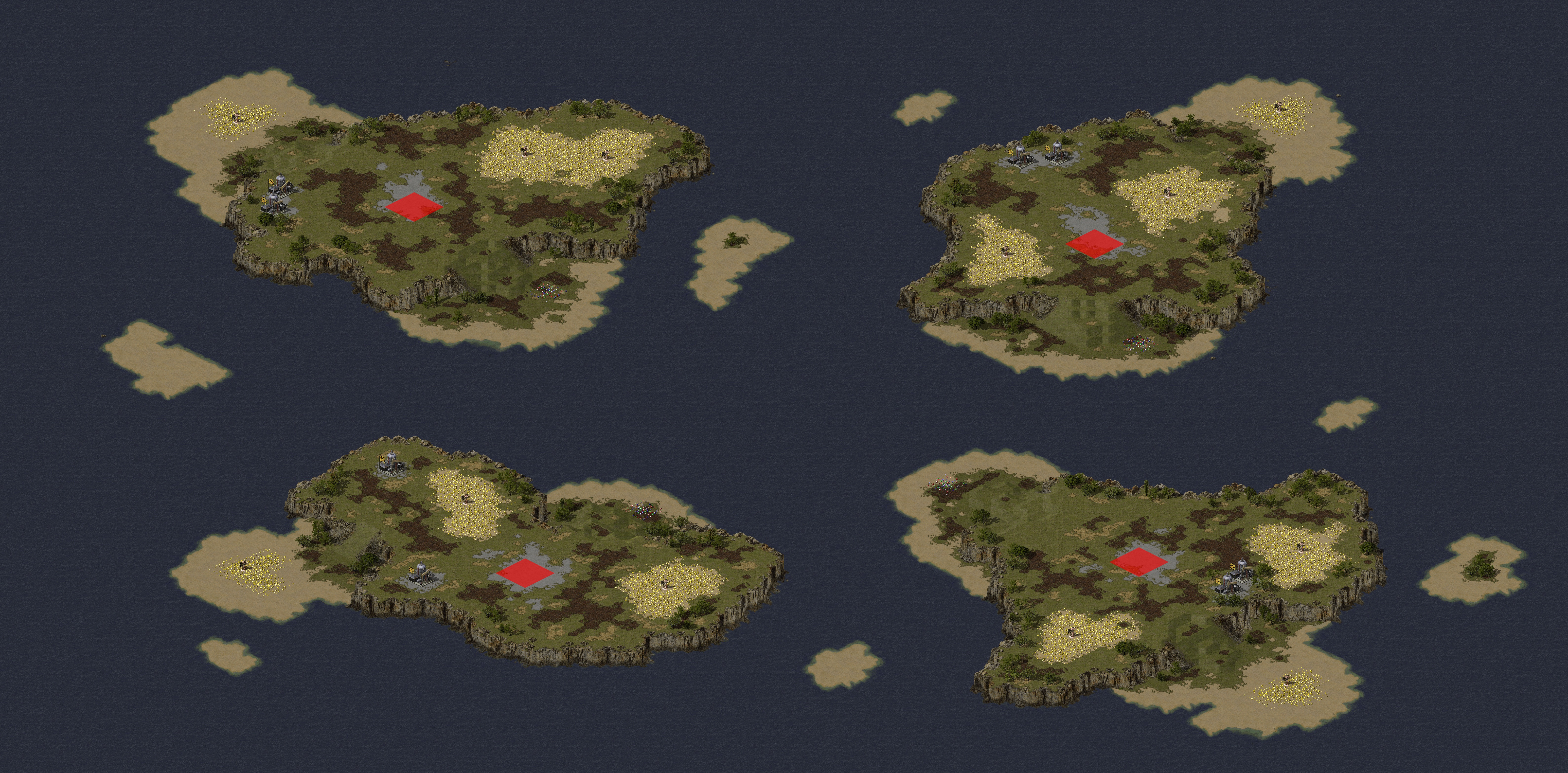 Rendered map: WW: Tsunami Riches (2-4)