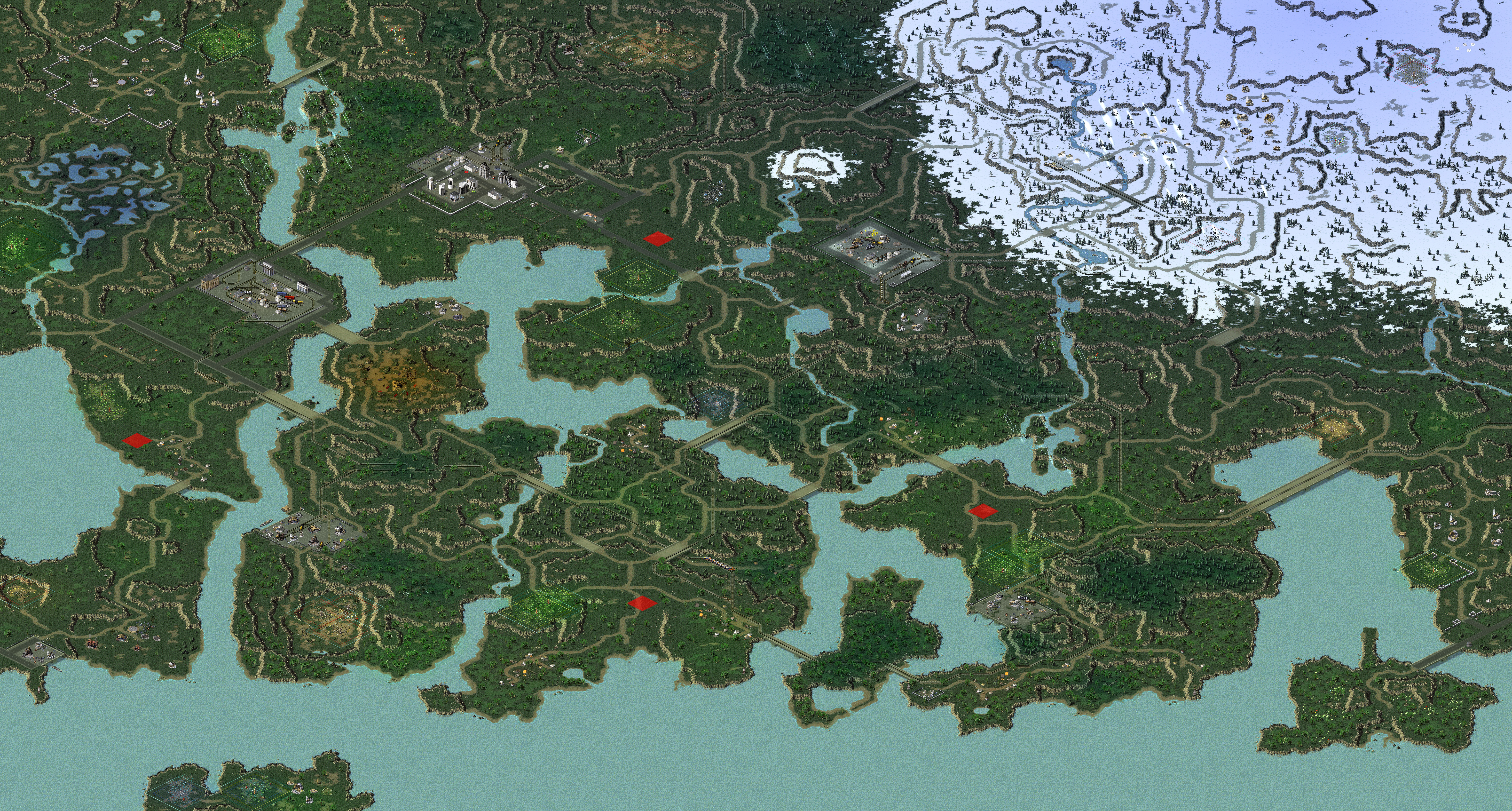 Rendered map: Coastal Path Revisited