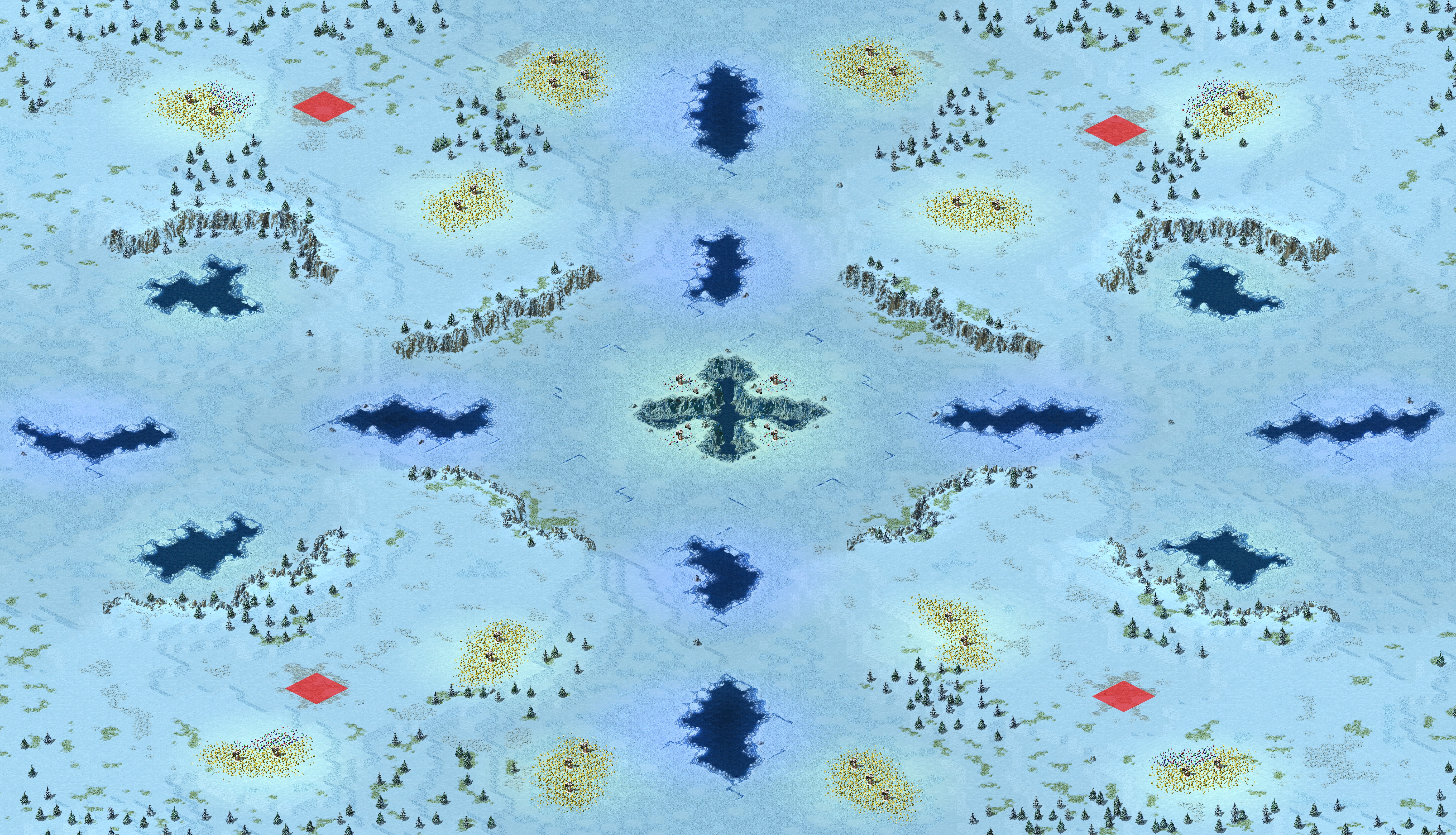 Rendered map: 危险黎明 TE -尤复赛事