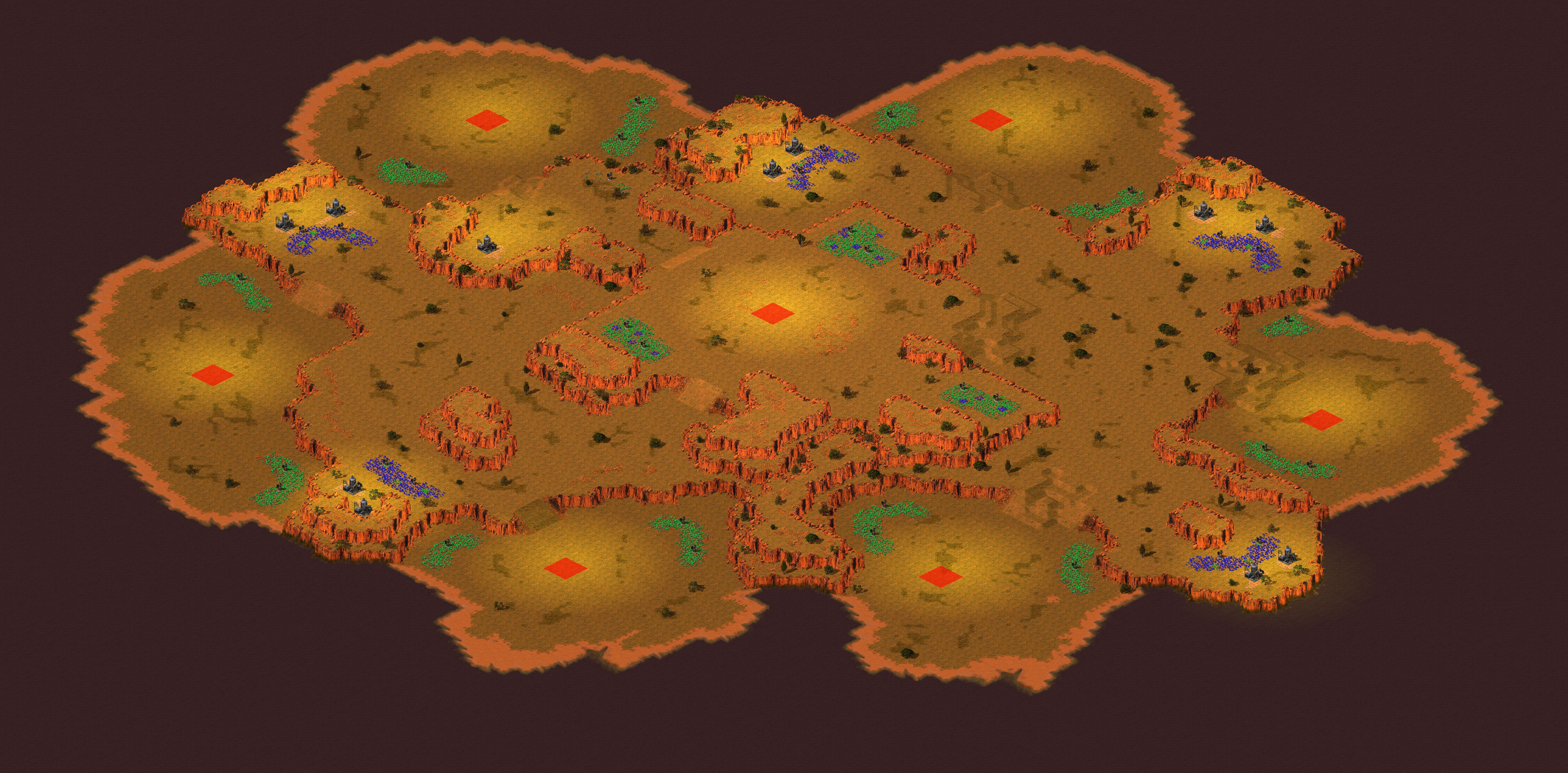 Rendered map: Apocalypse Mountain