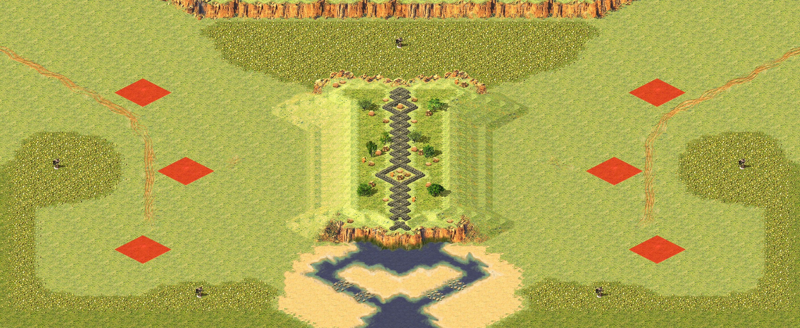 Rendered map: African Empire