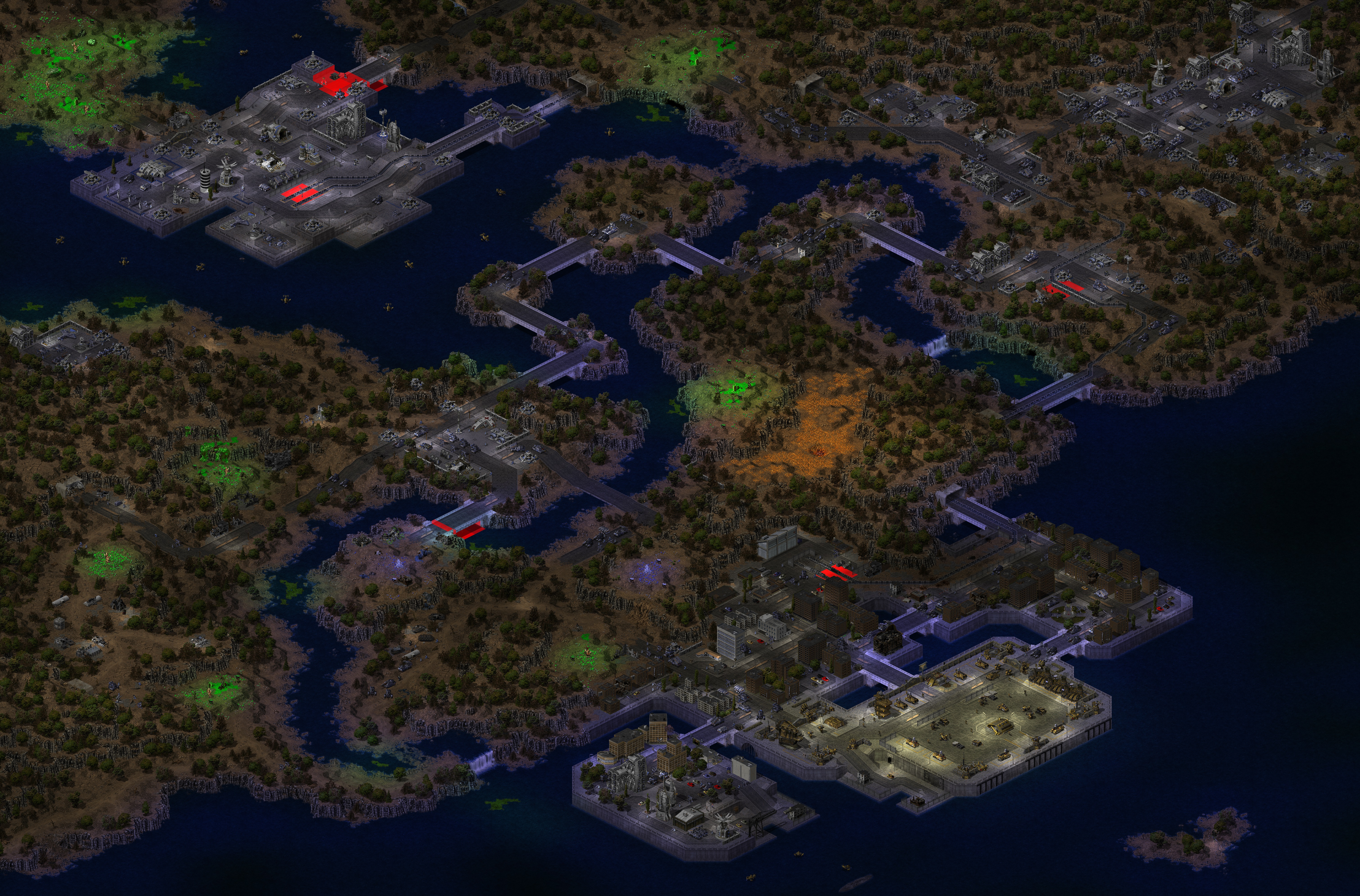 Rendered map: GDI Mission 10: Insurrection