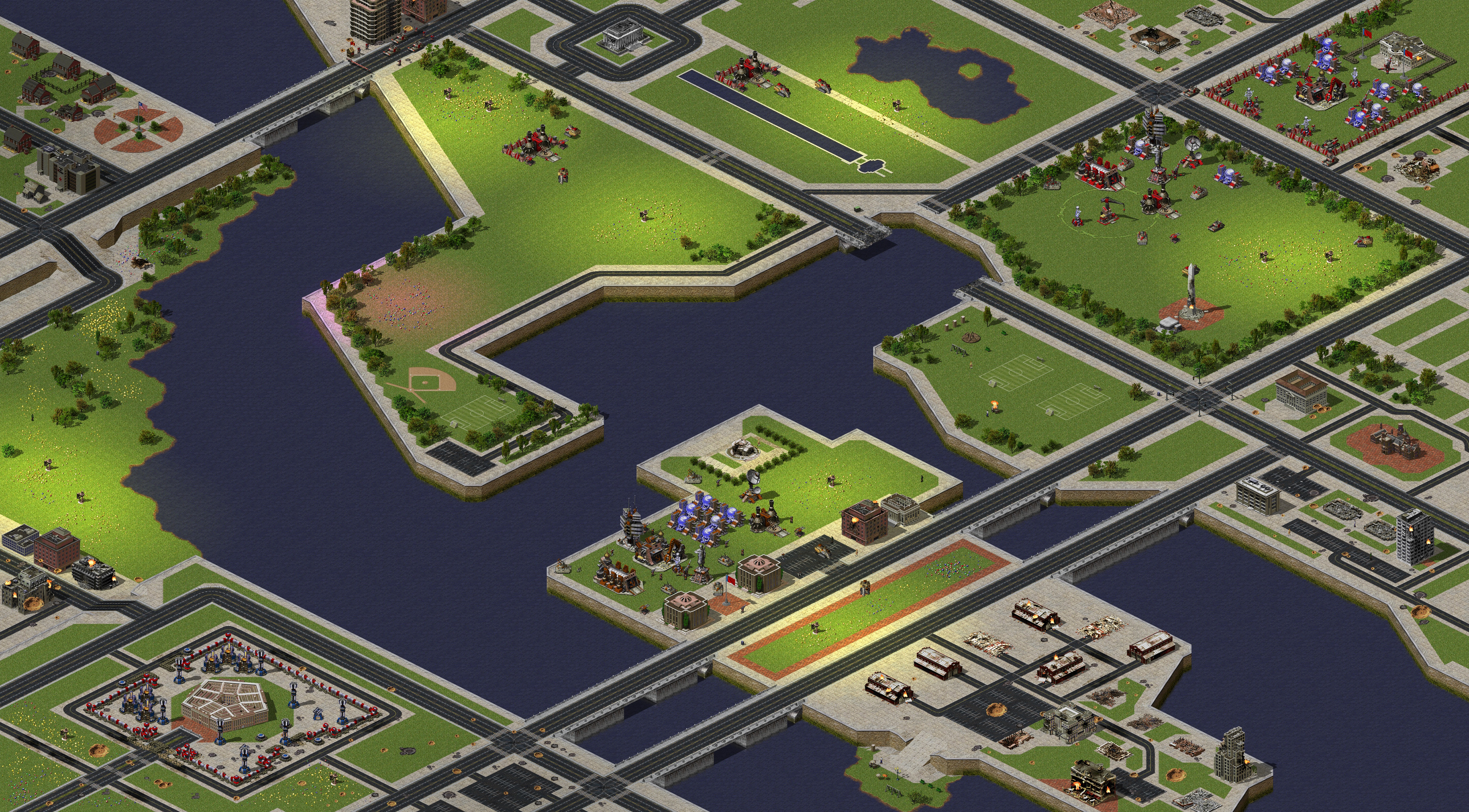 Rendered map: Allied Mission 6: Liberty