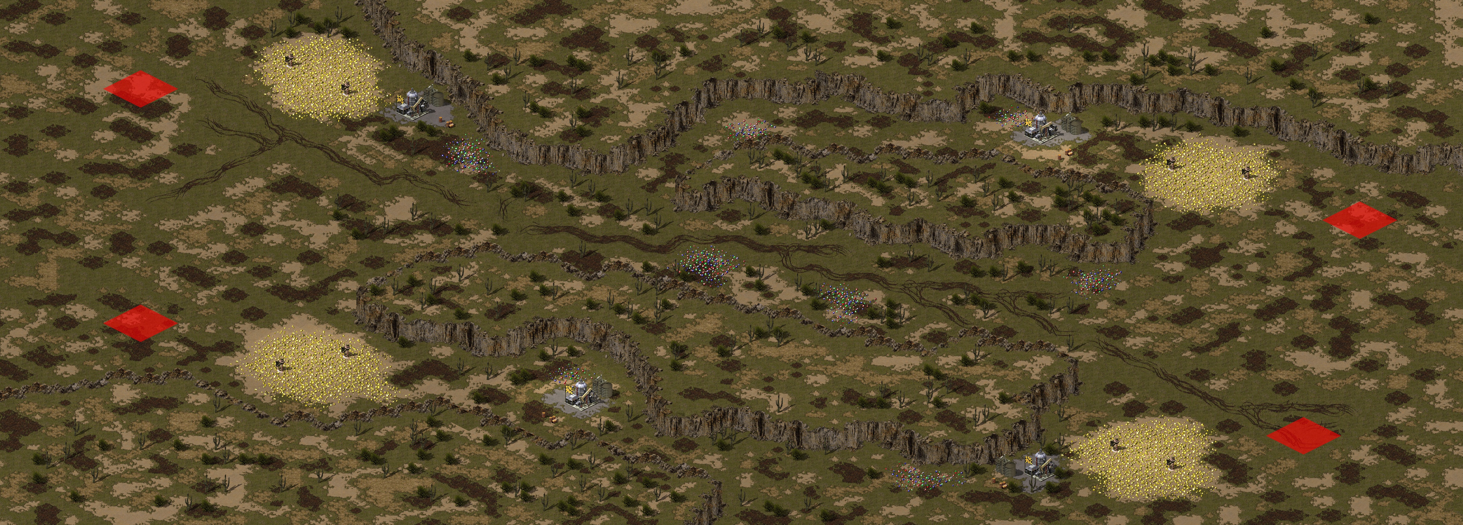 Rendered map: Painted Desert