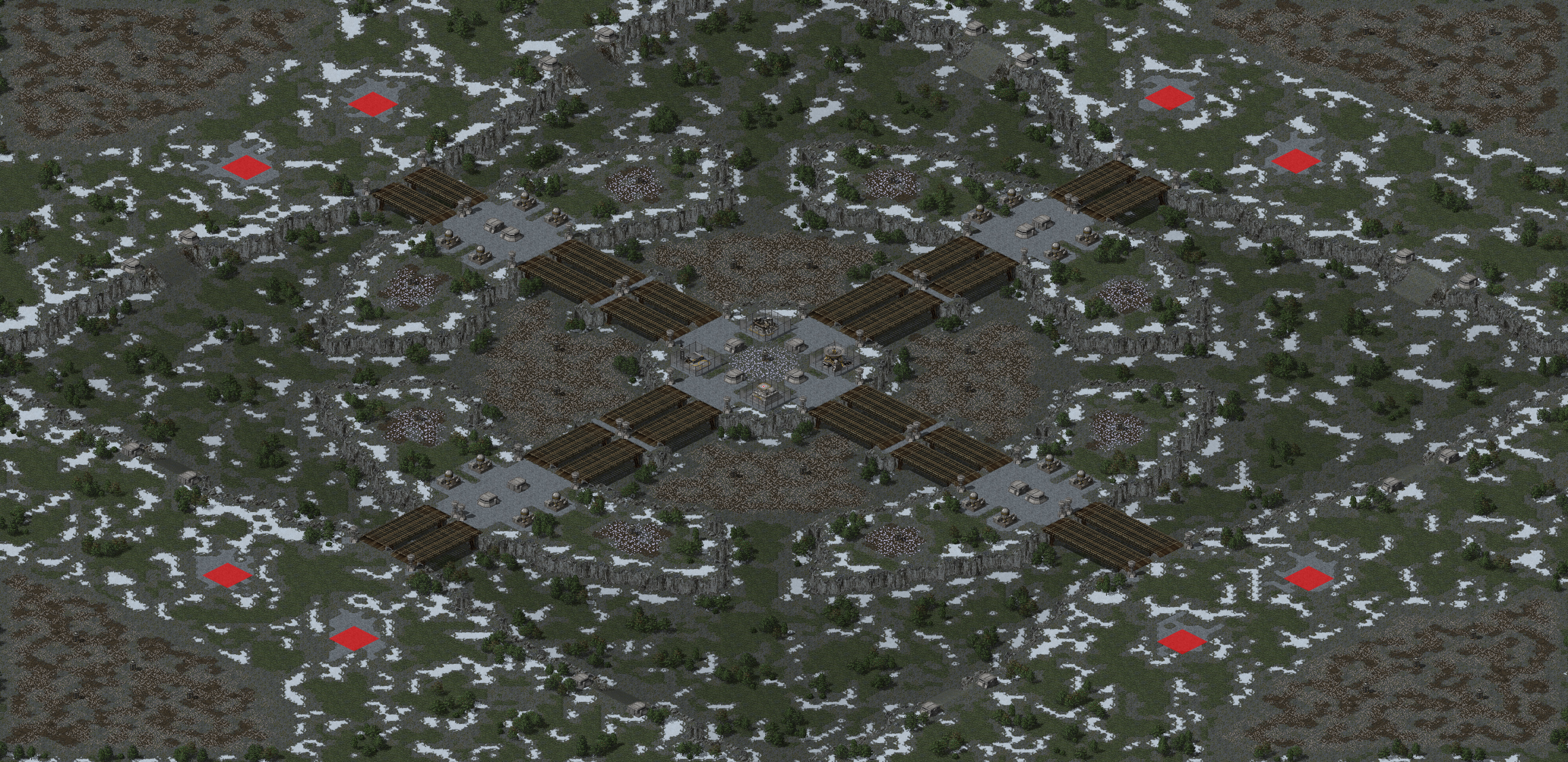 Rendered map: Crosshair