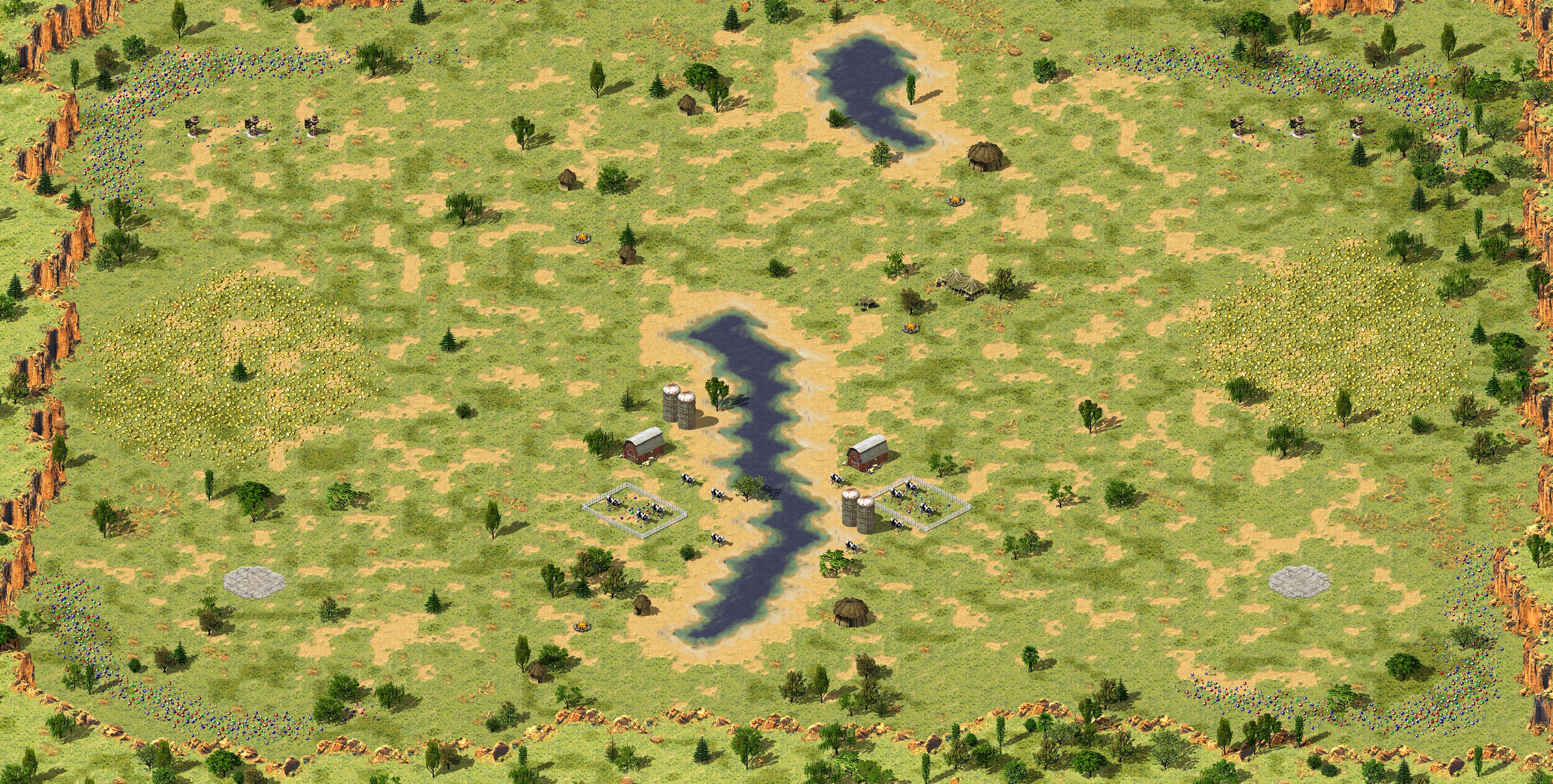 Rendered map: Pit Ranch
