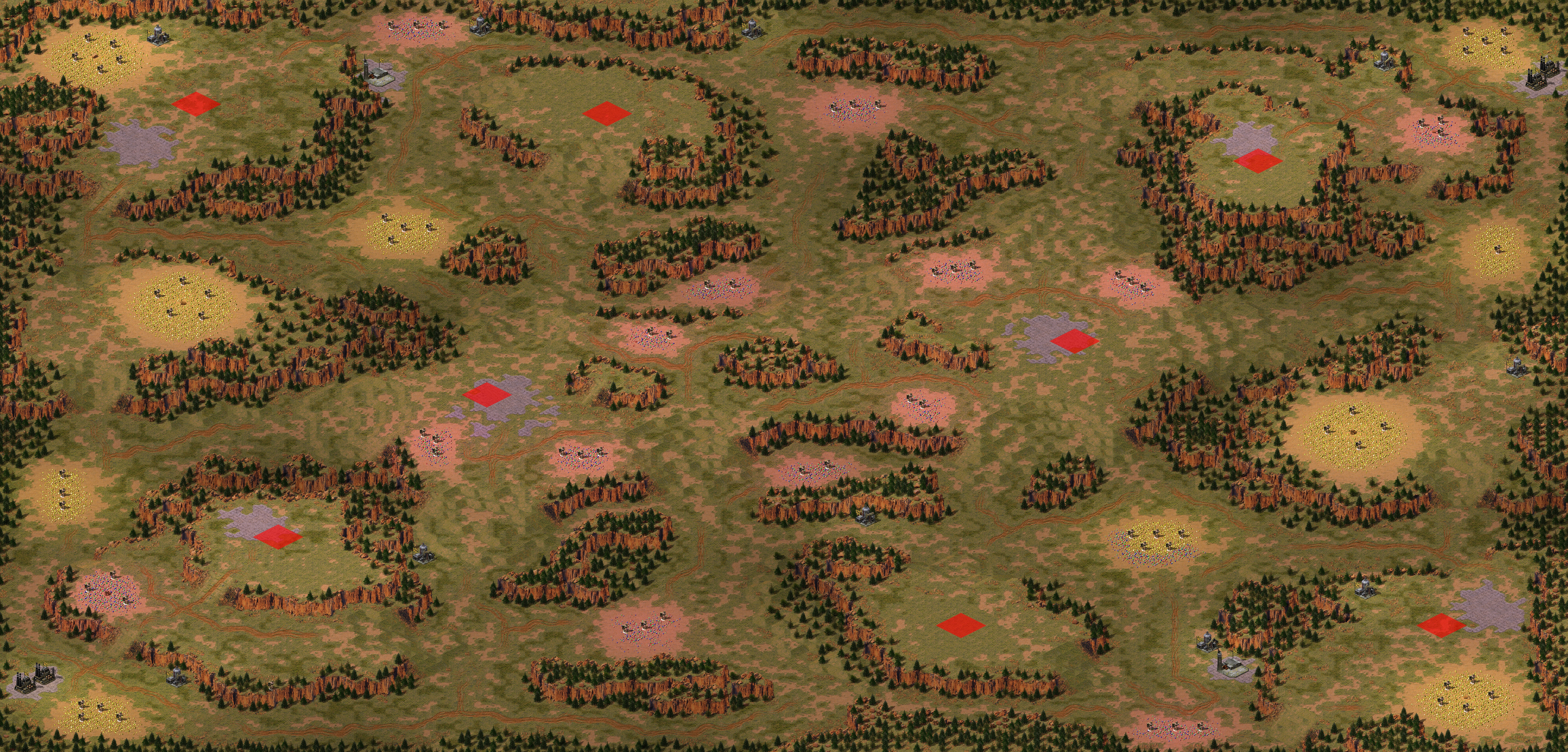 Rendered map: Alaskan Gem Rush zoom's edition