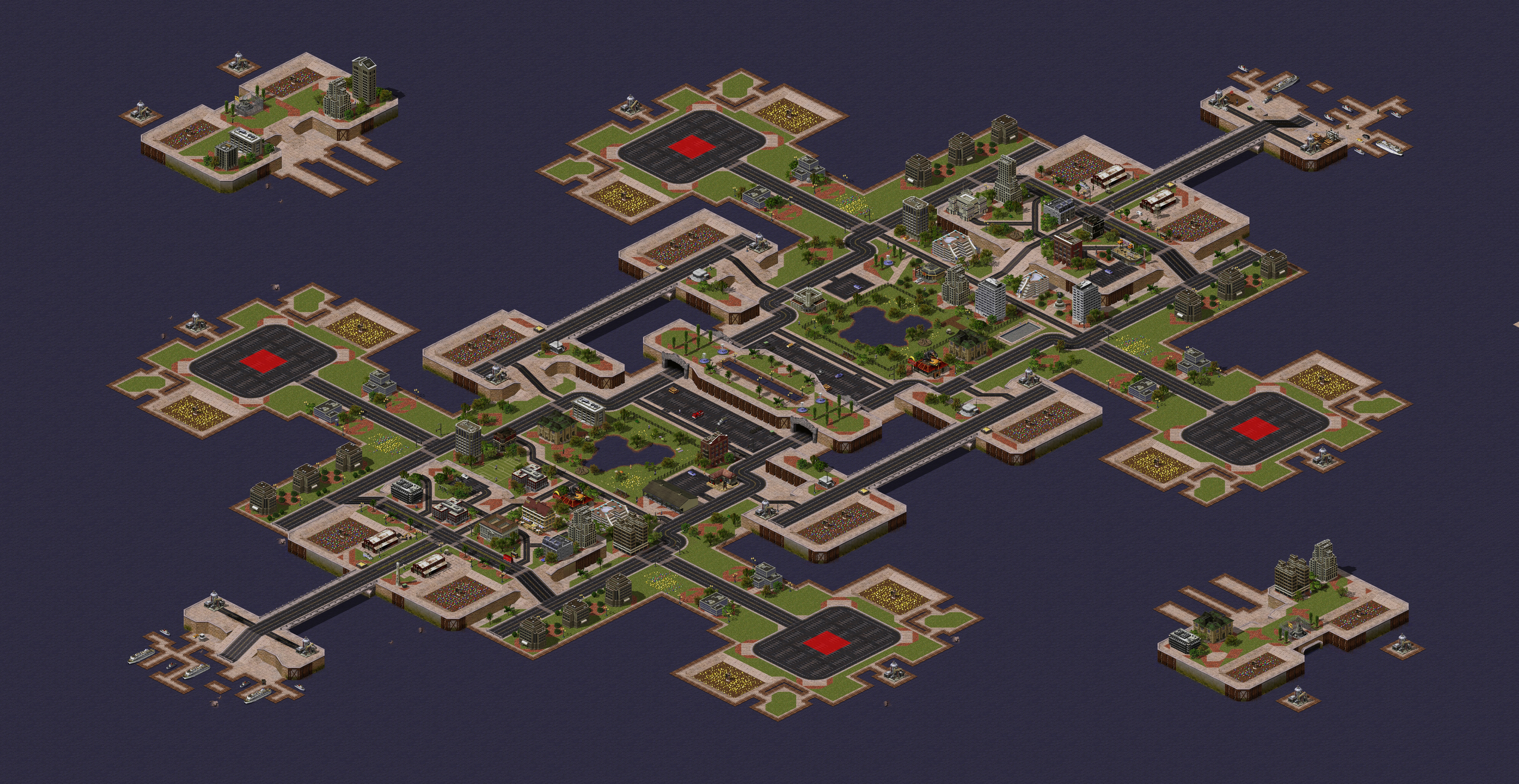 Rendered map: Dragon Harbour