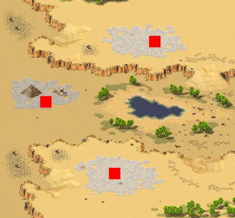 Rendered preview of Desert Pyramids