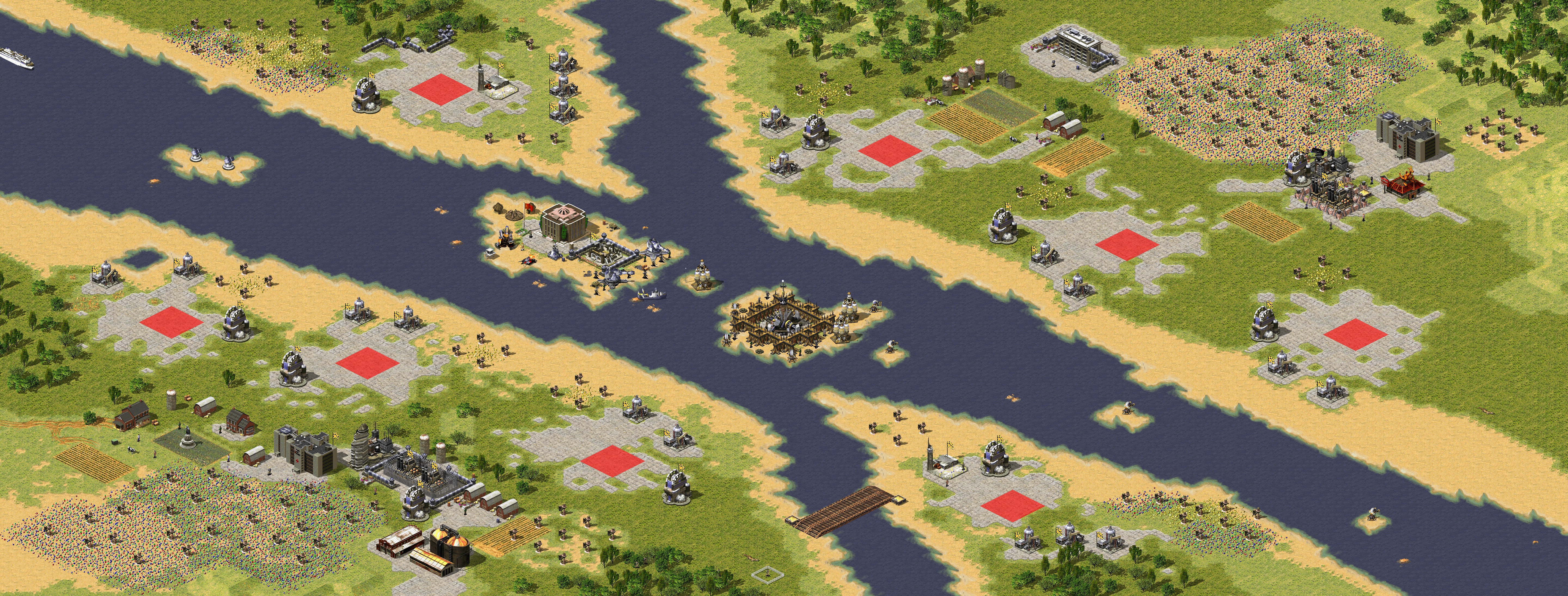 Rendered map: Fun 4v4 X River