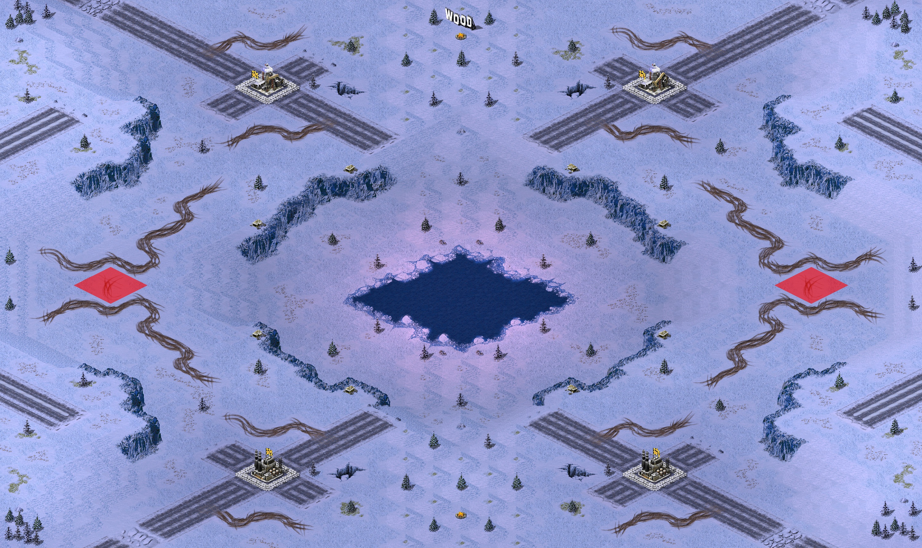 Rendered map: Skyrim Shot