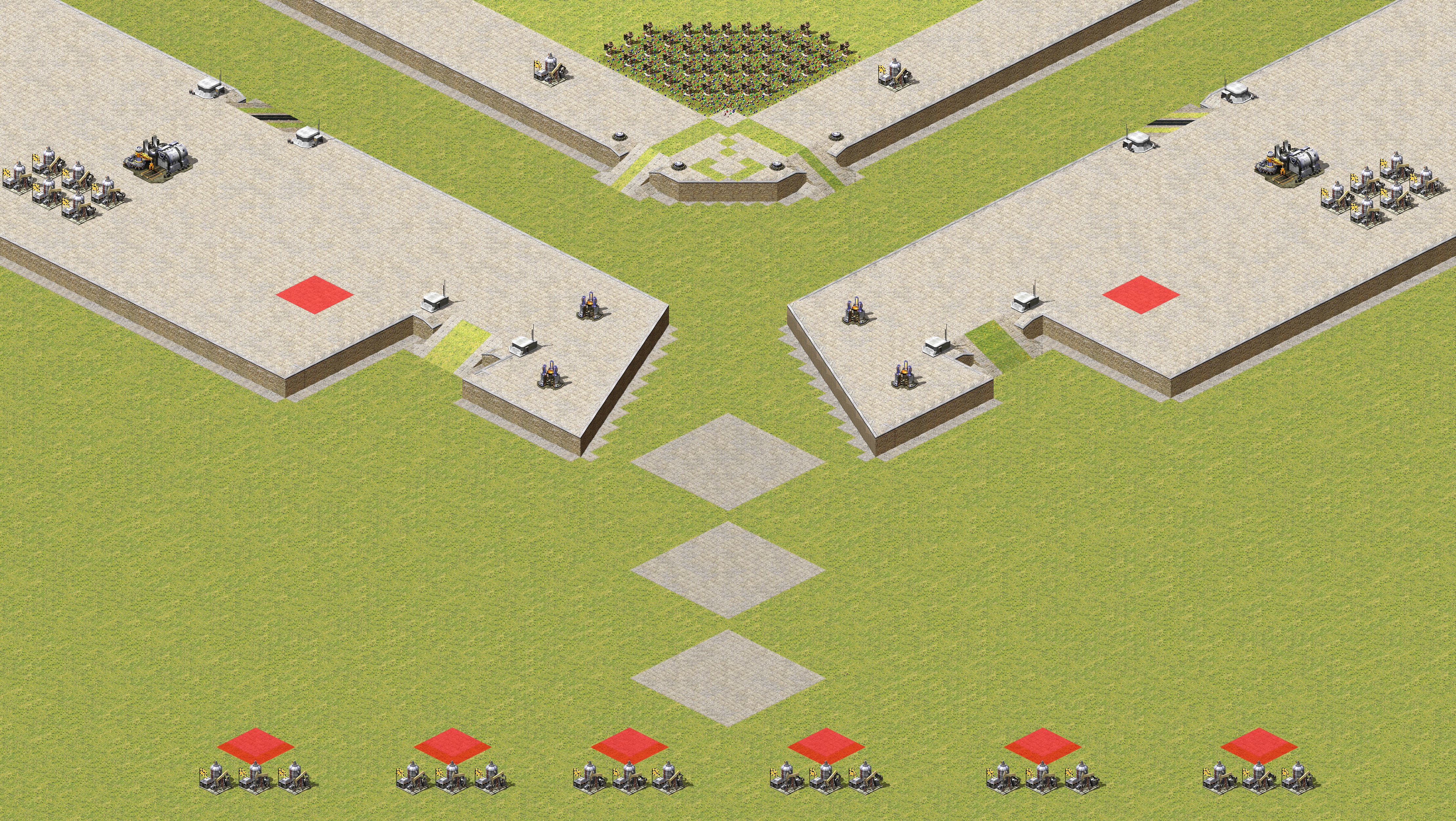 Rendered map: 2 France 6 Yuri - Pincer Attack
