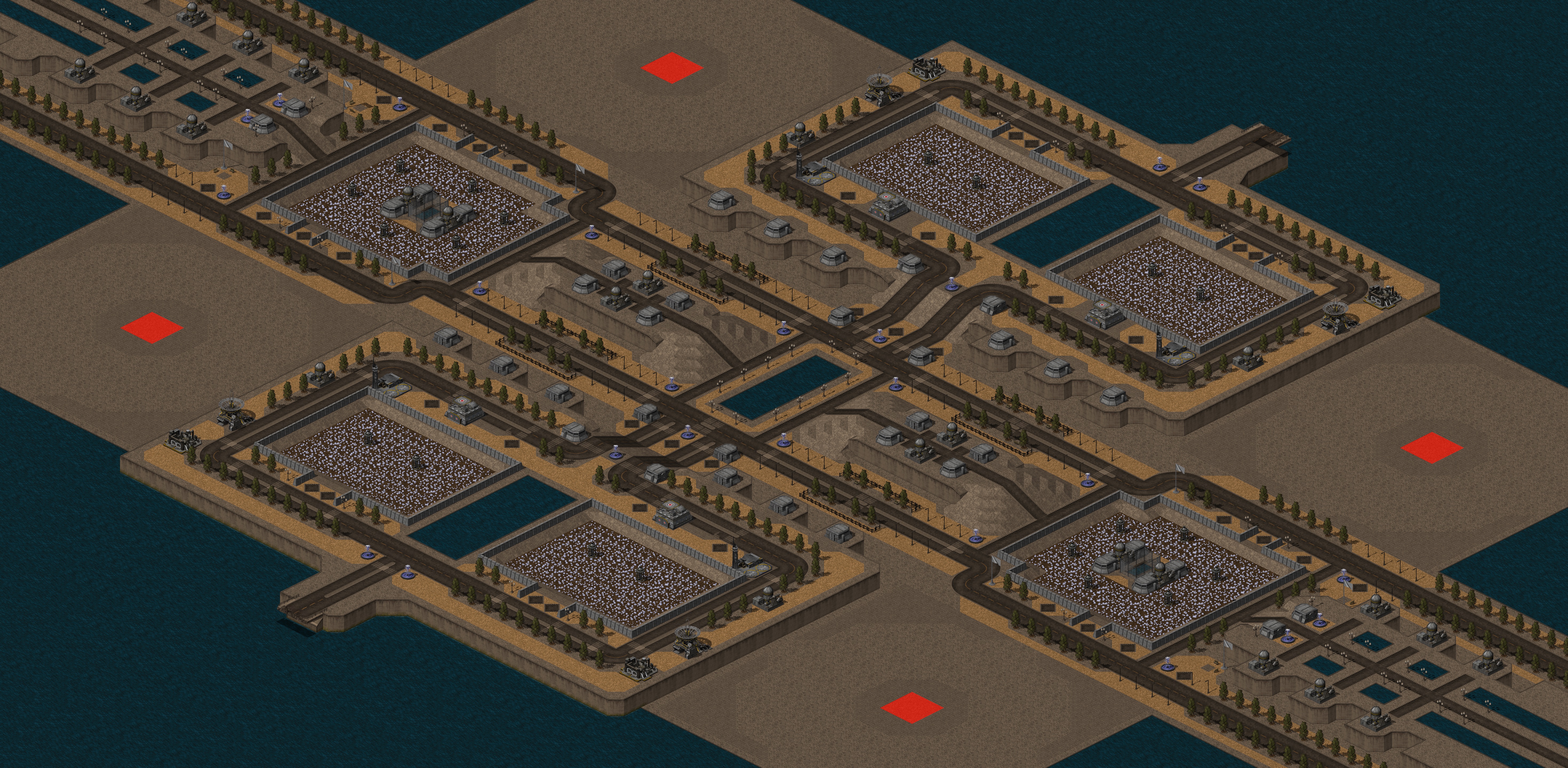 Rendered map: Highway to Hell