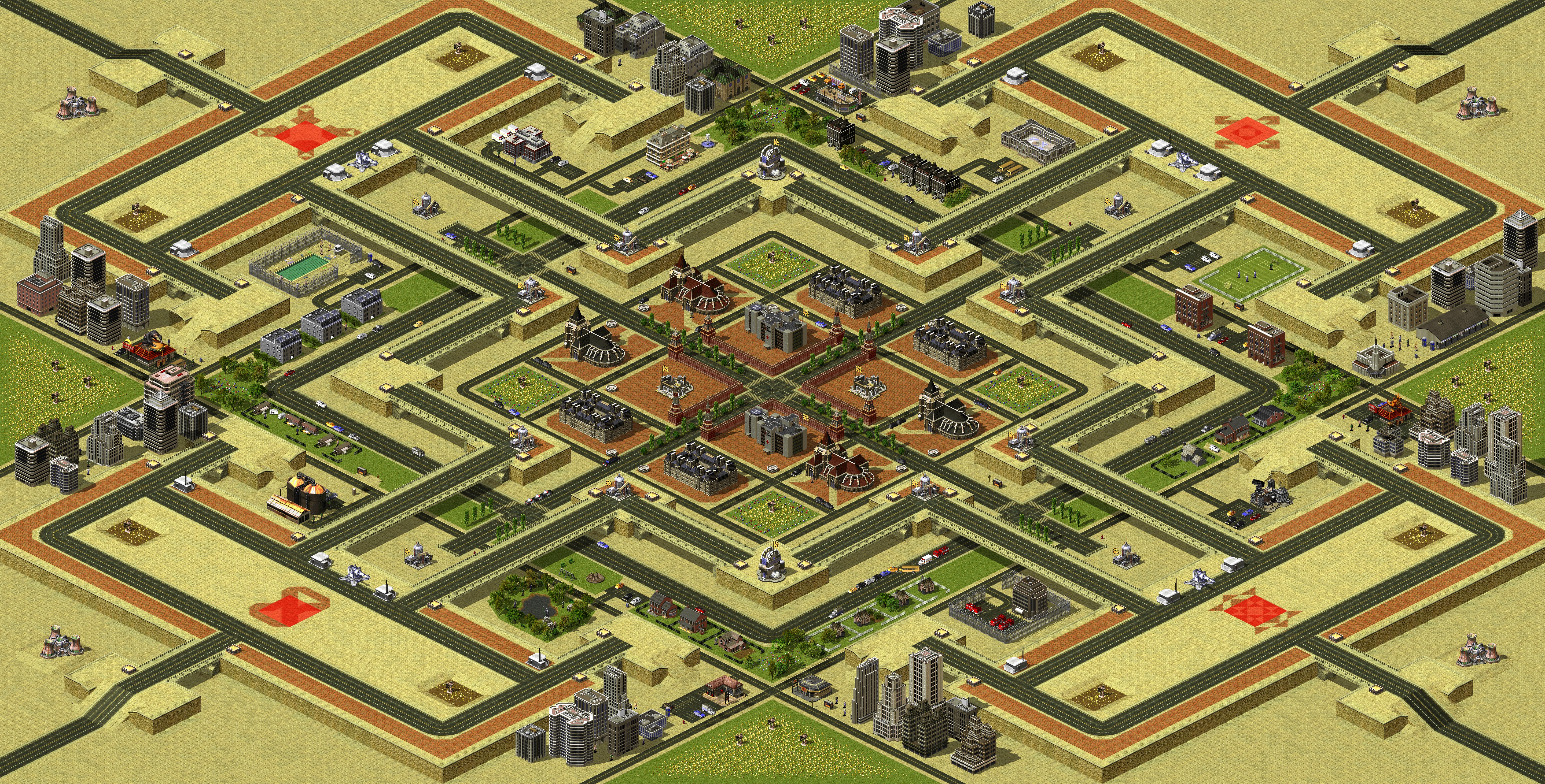 Rendered map: Battle Stations