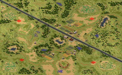 Rendered preview of (4) Golden State Freeway