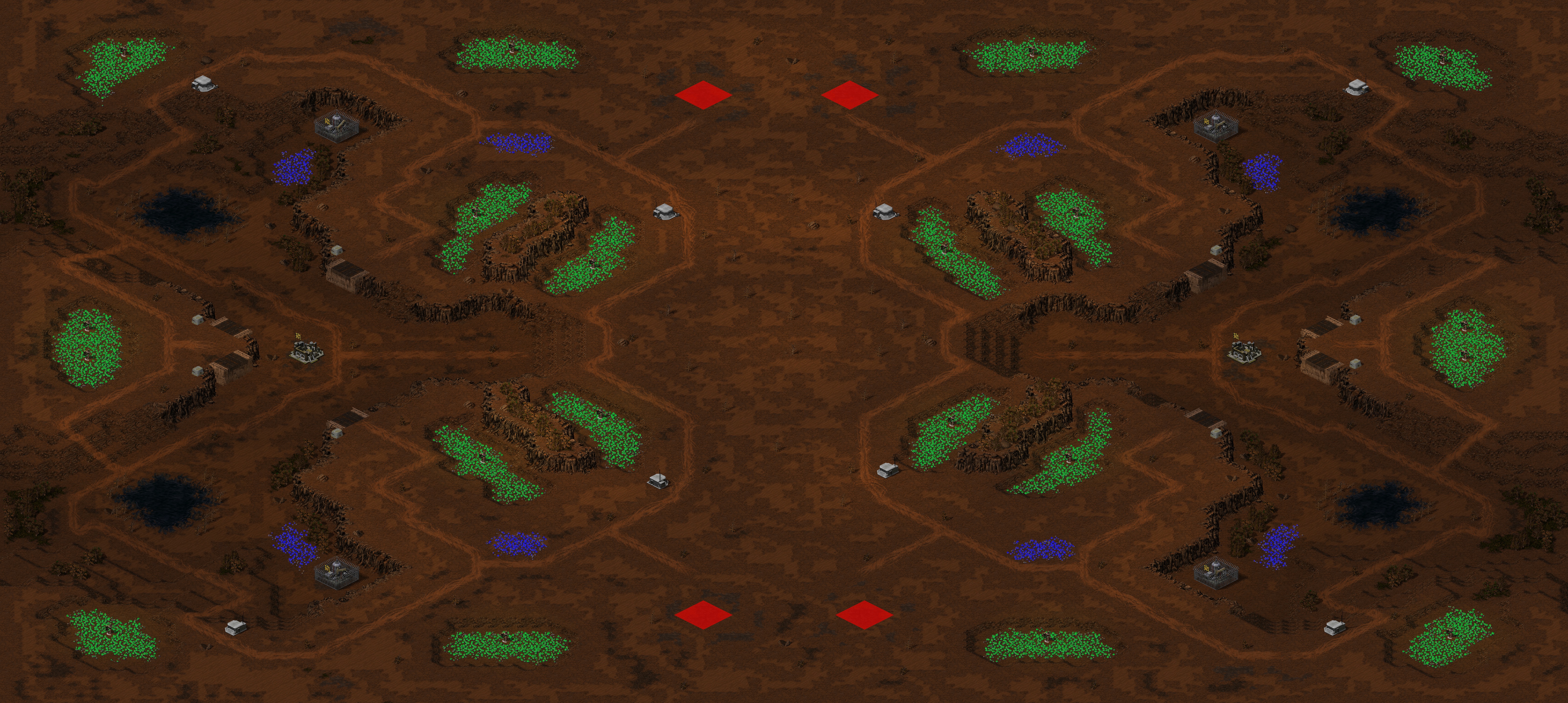 Rendered map: Dust Ravine