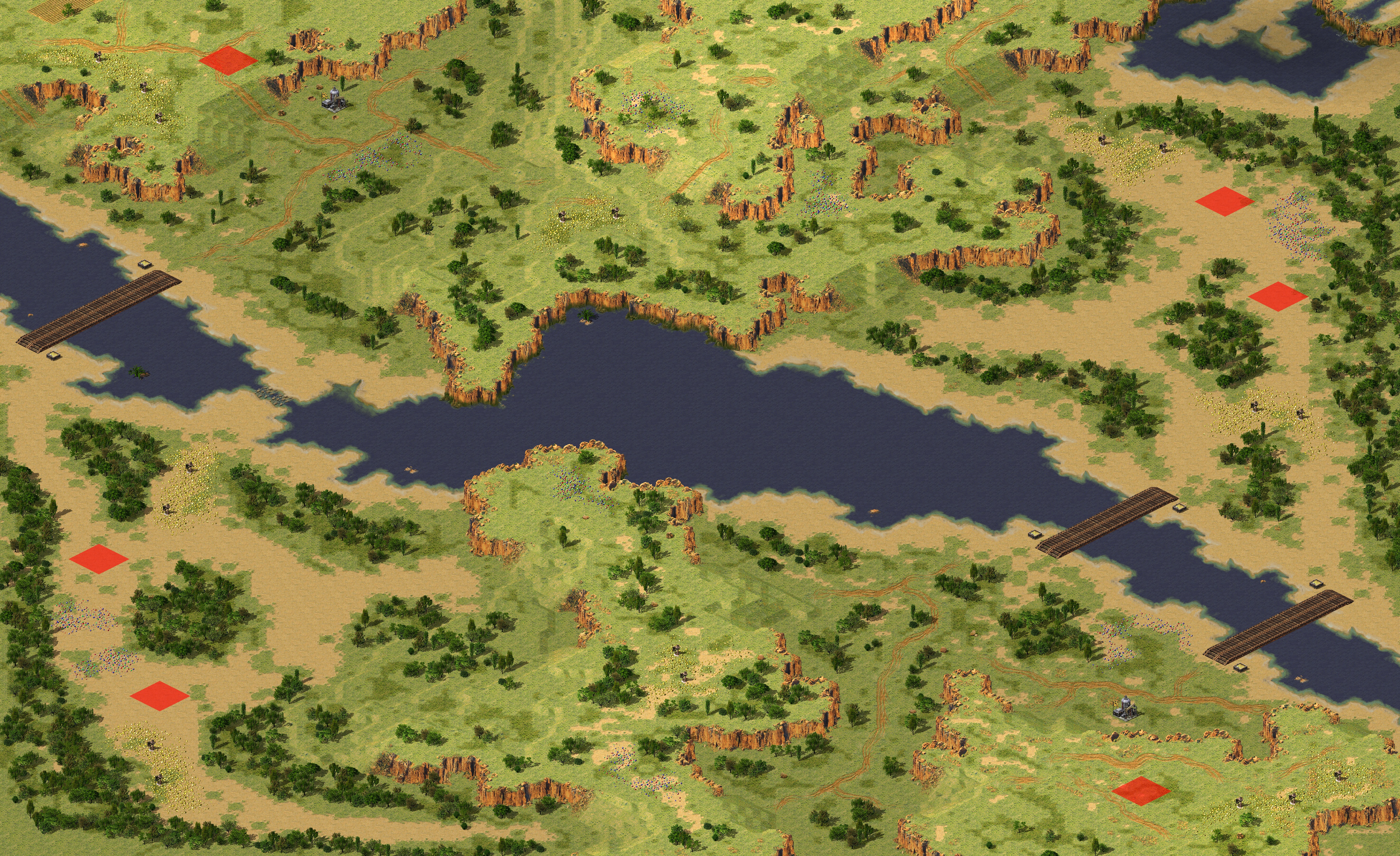 Rendered map: Pressure Road - Tournament