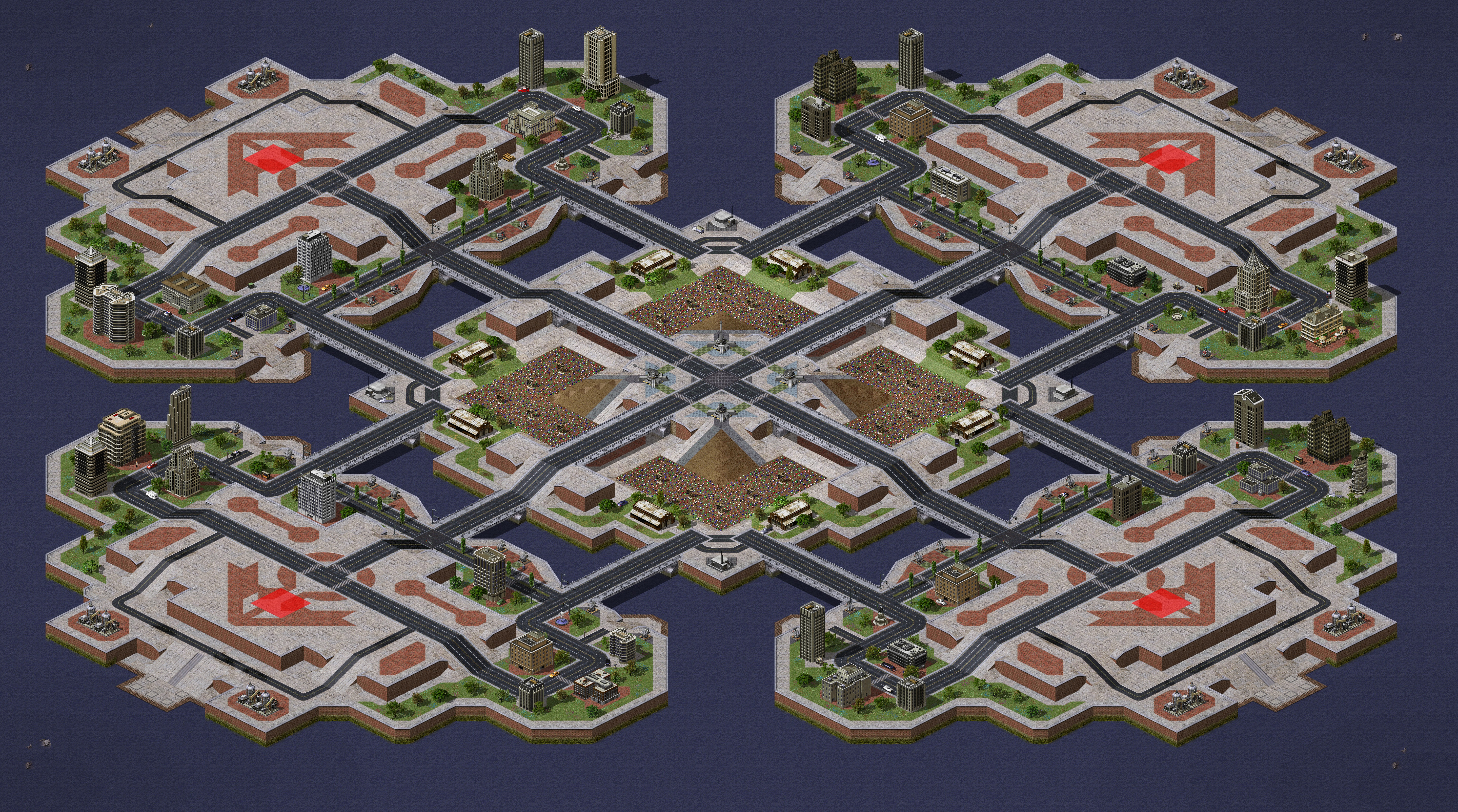 Rendered map: Collision Course