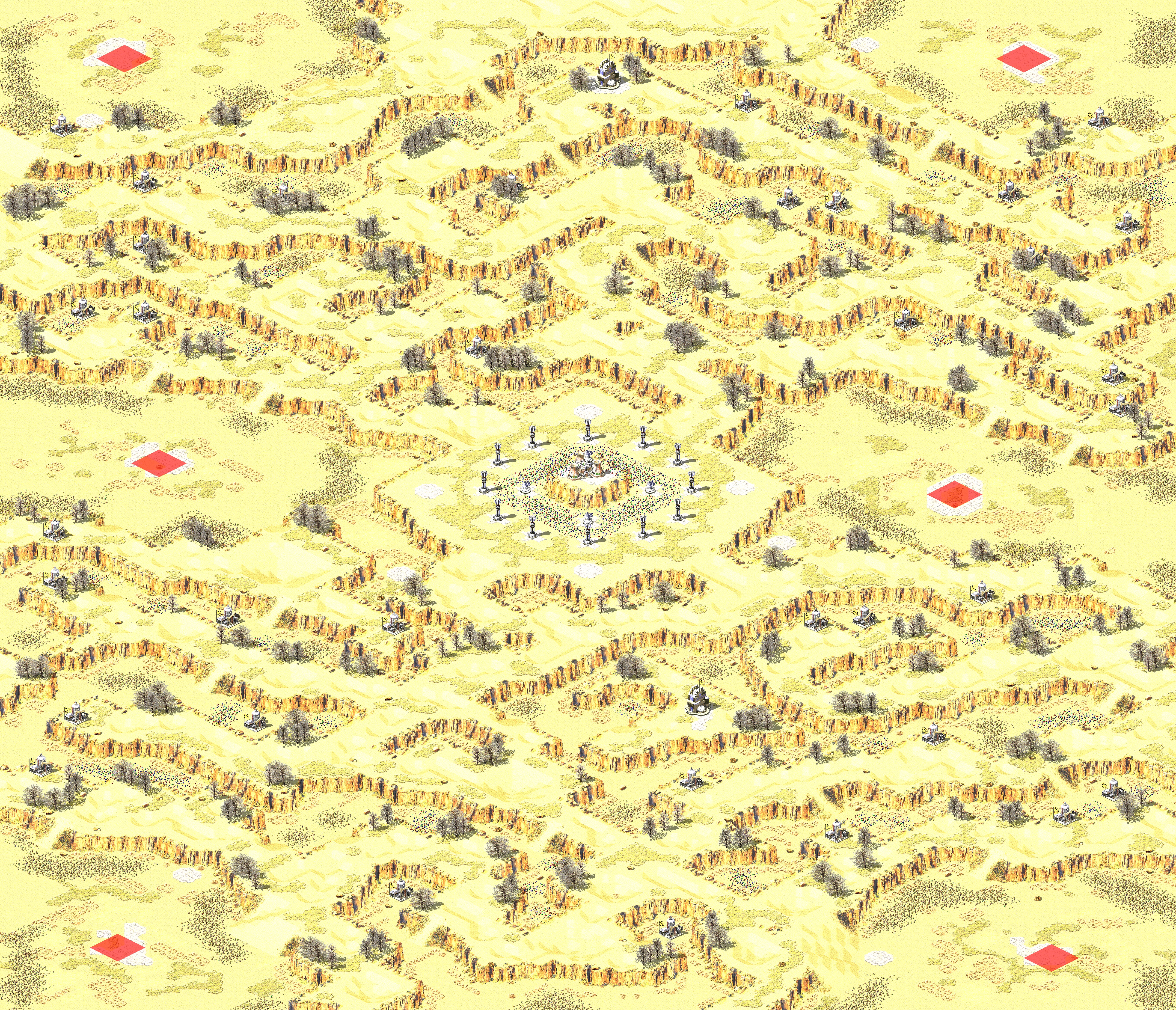 Rendered map: Mirage O' Death