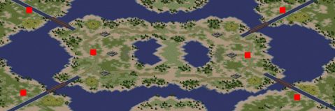 Rendered preview of Caribbean Island (3v3)