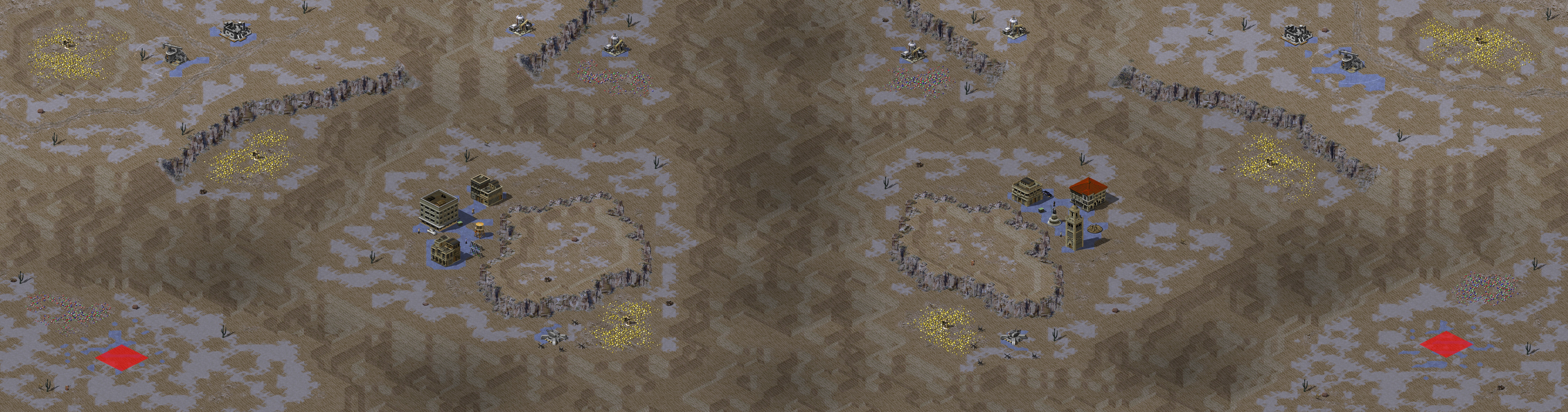 Rendered map: Drought