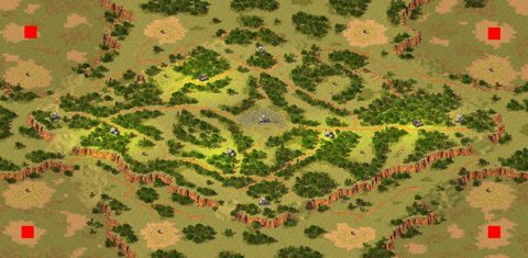 Rendered preview of Four Corners
