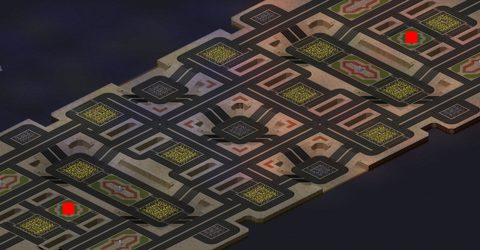 Rendered preview of city