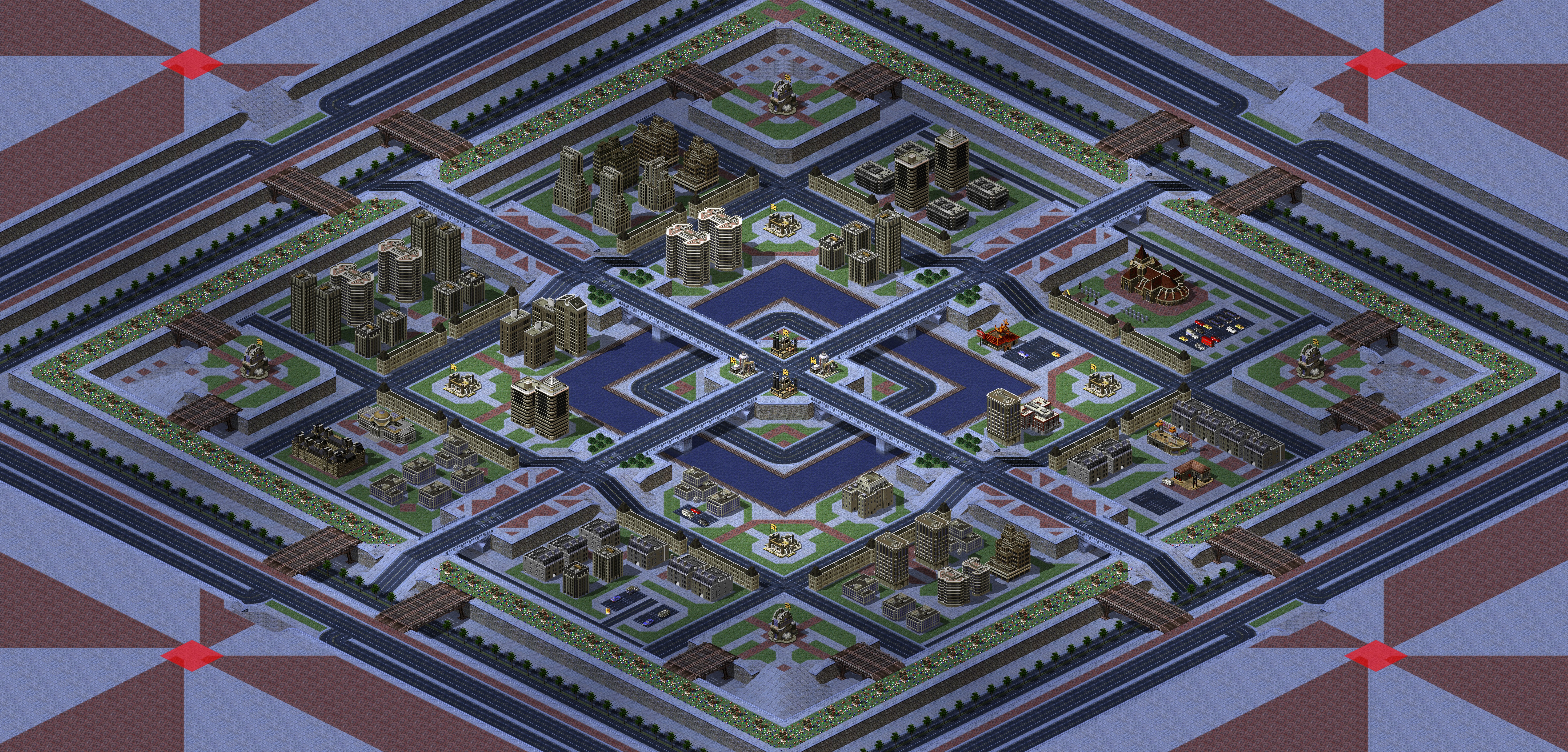Rendered map: Crimson Alert