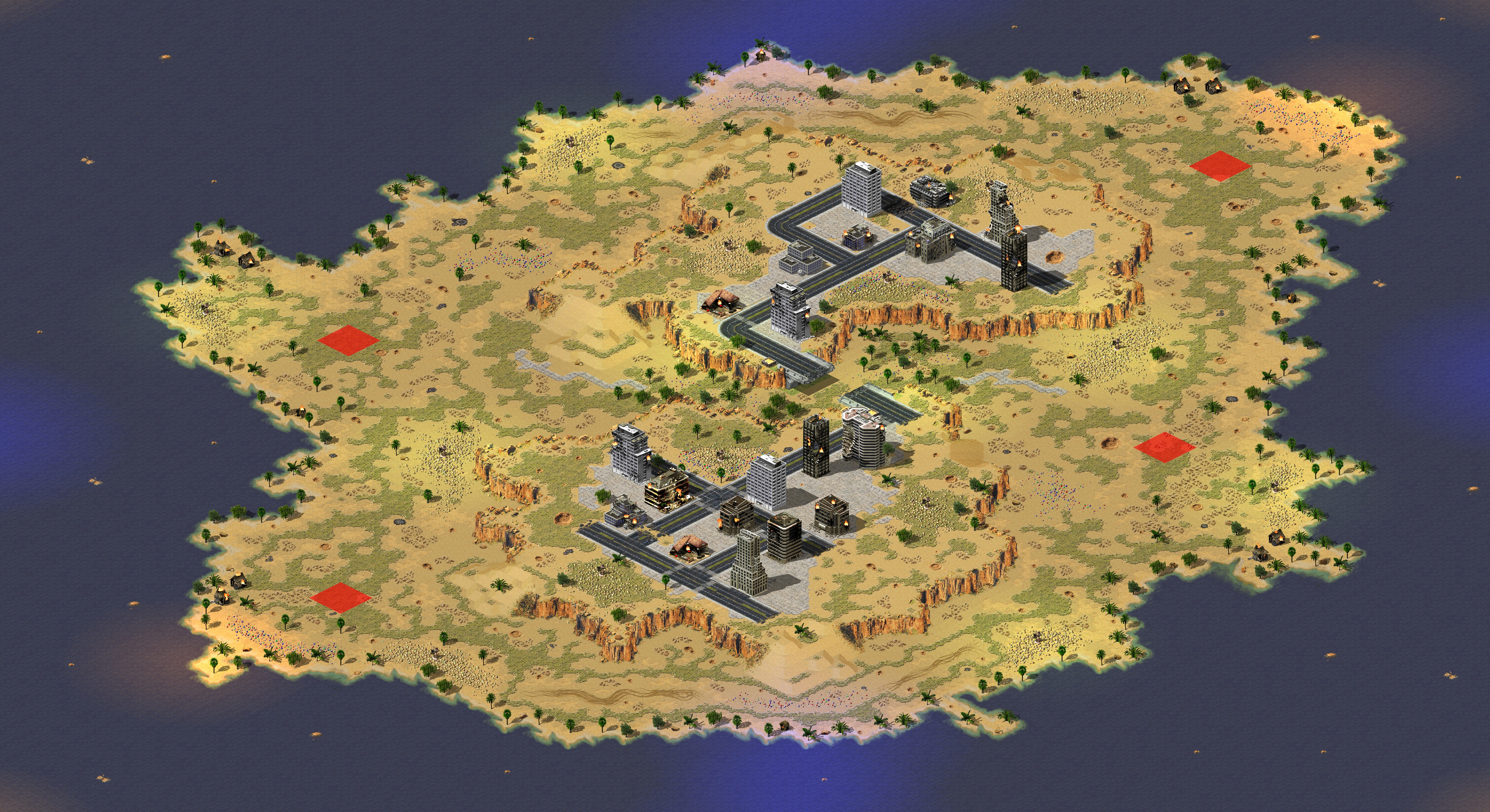 Rendered map: [4] Isle of Destruction