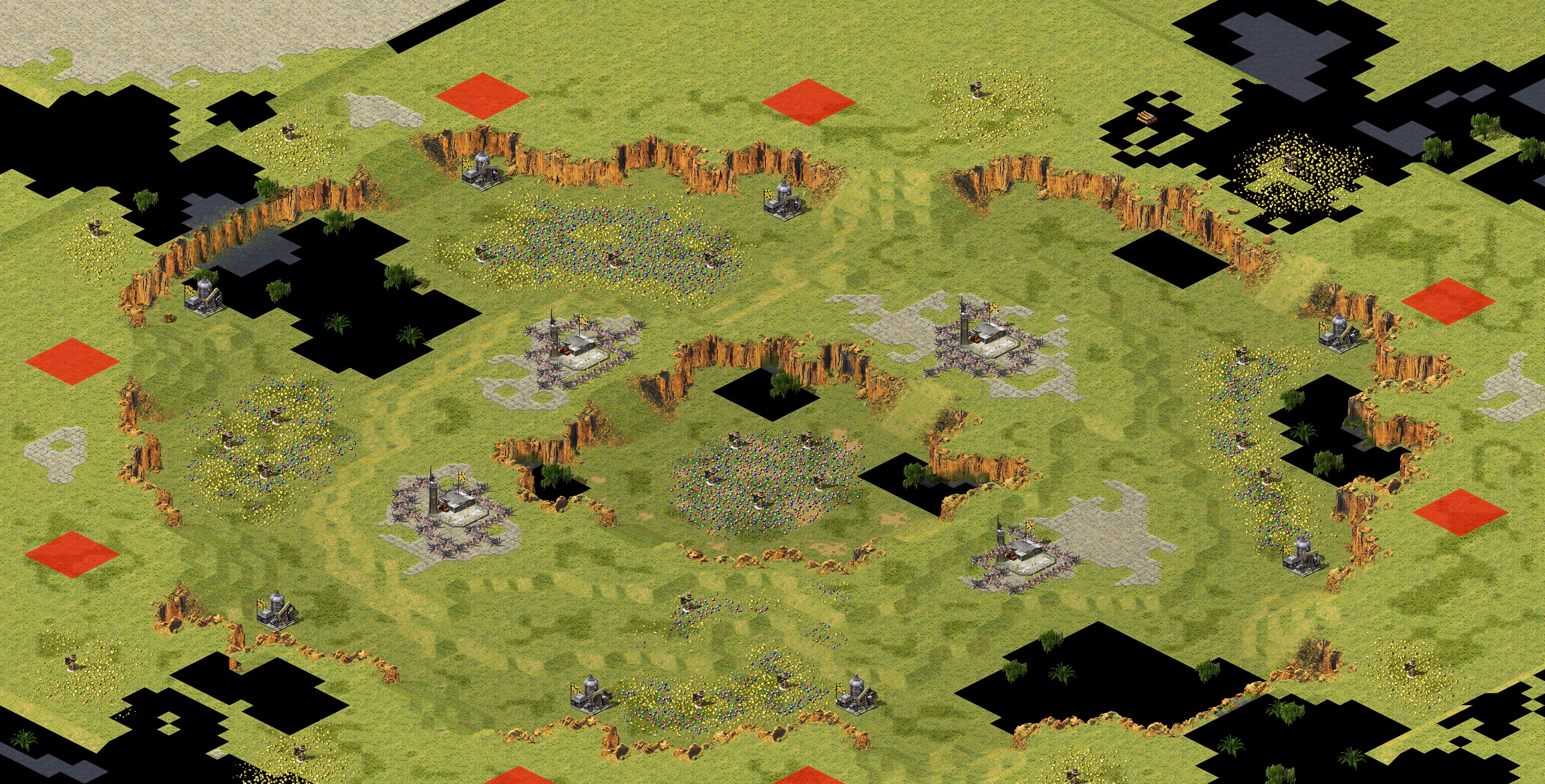Rendered map: Melee Madness - Sewer Titan