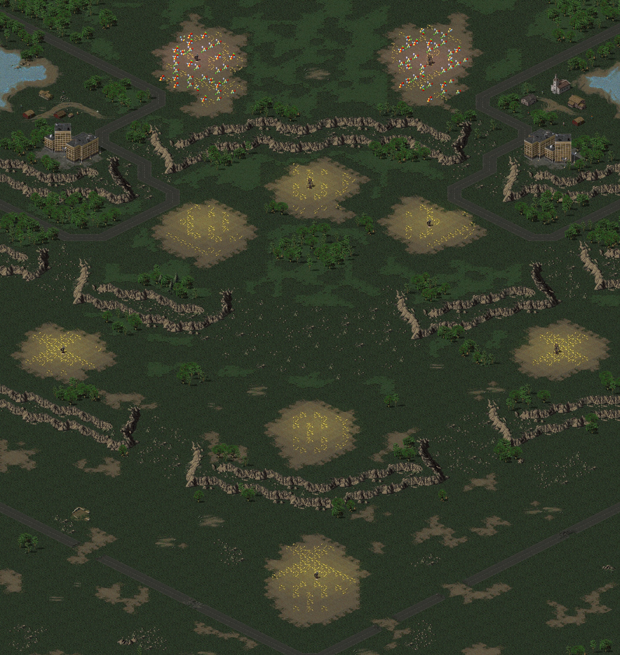 Rendered map: Top o' the Hill