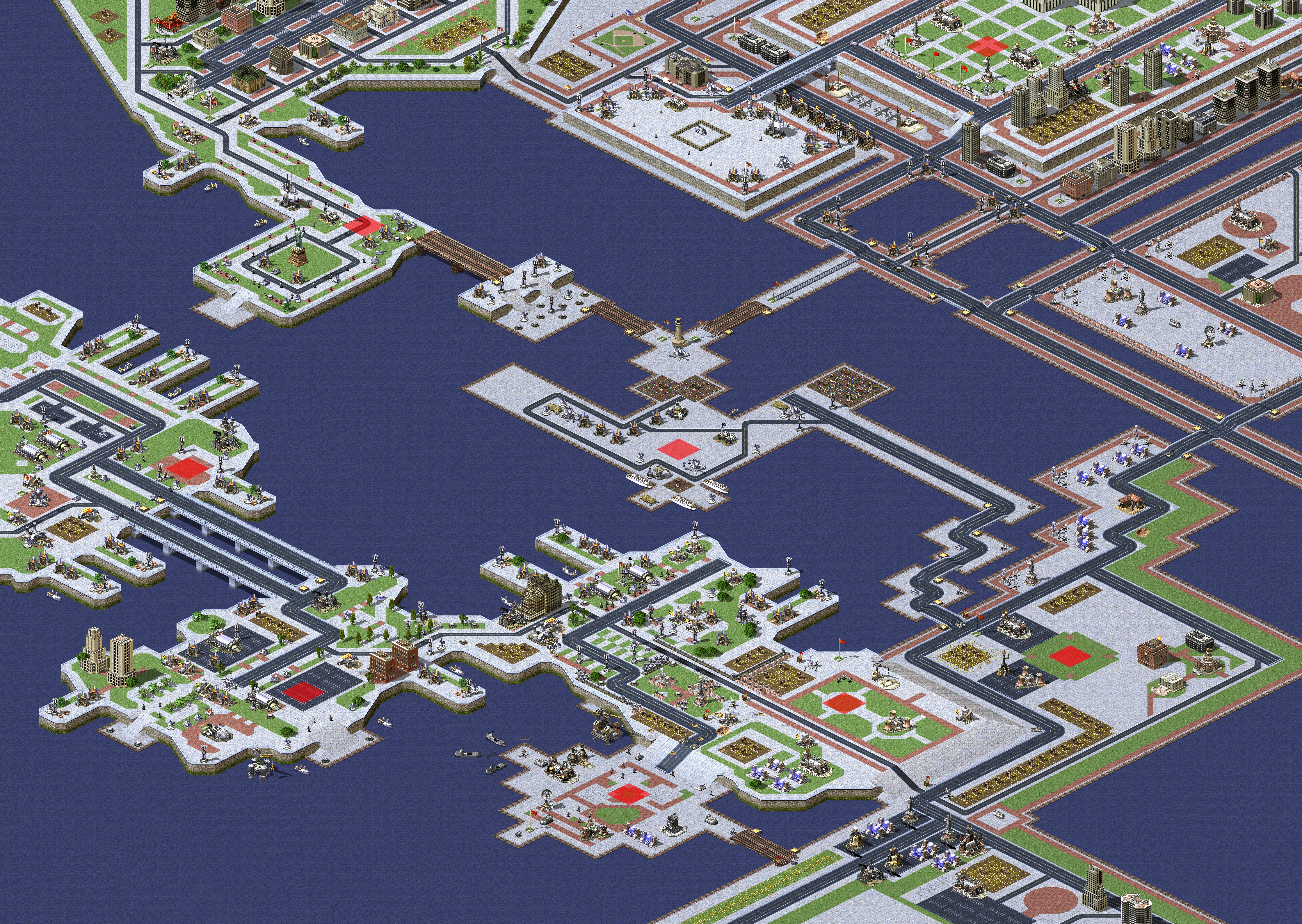 Rendered map: New York 2.0
