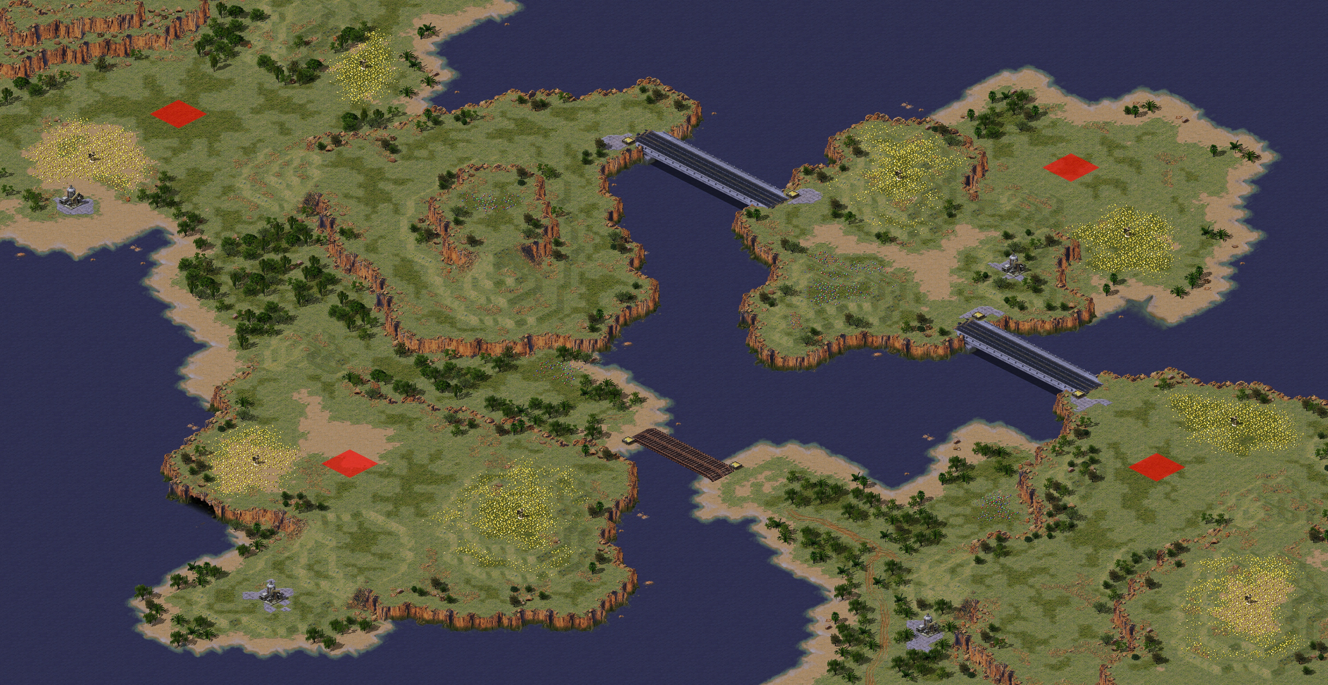 Rendered map: Hammer and Sickle
