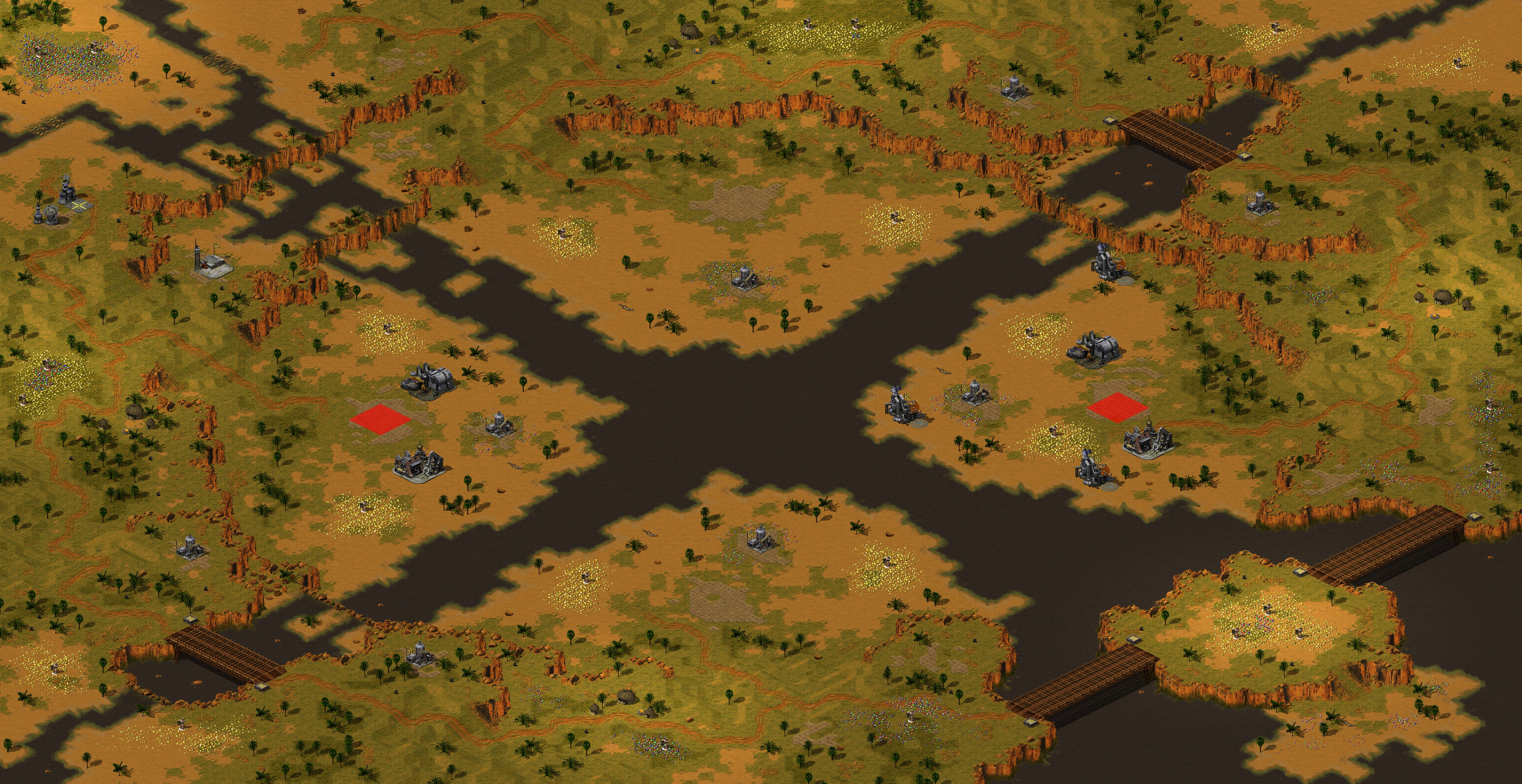 Rendered map: 无尽决战