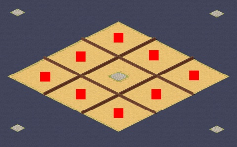 Rendered preview of Tank Patch of Land (Flag)