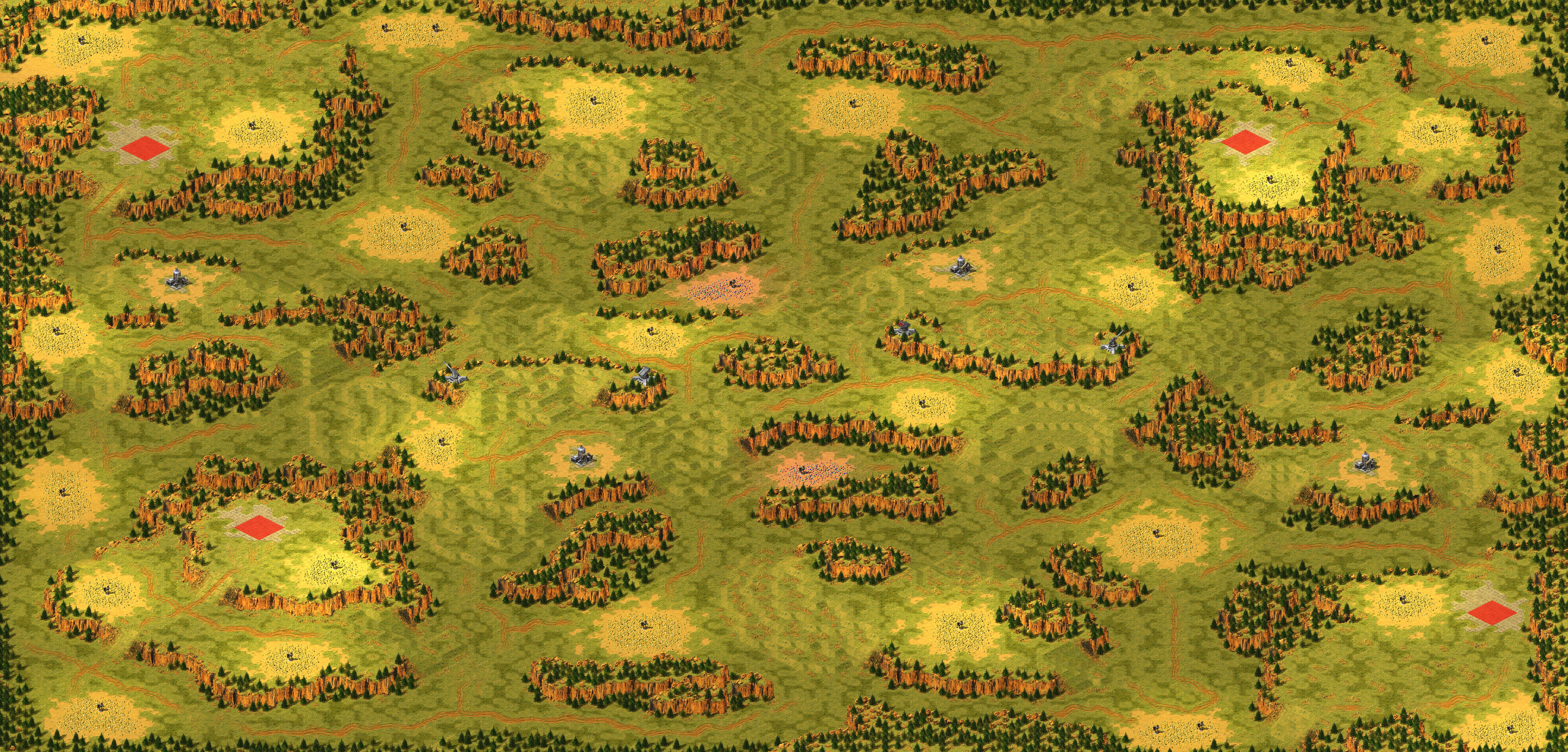Rendered map: Alaskan Outback