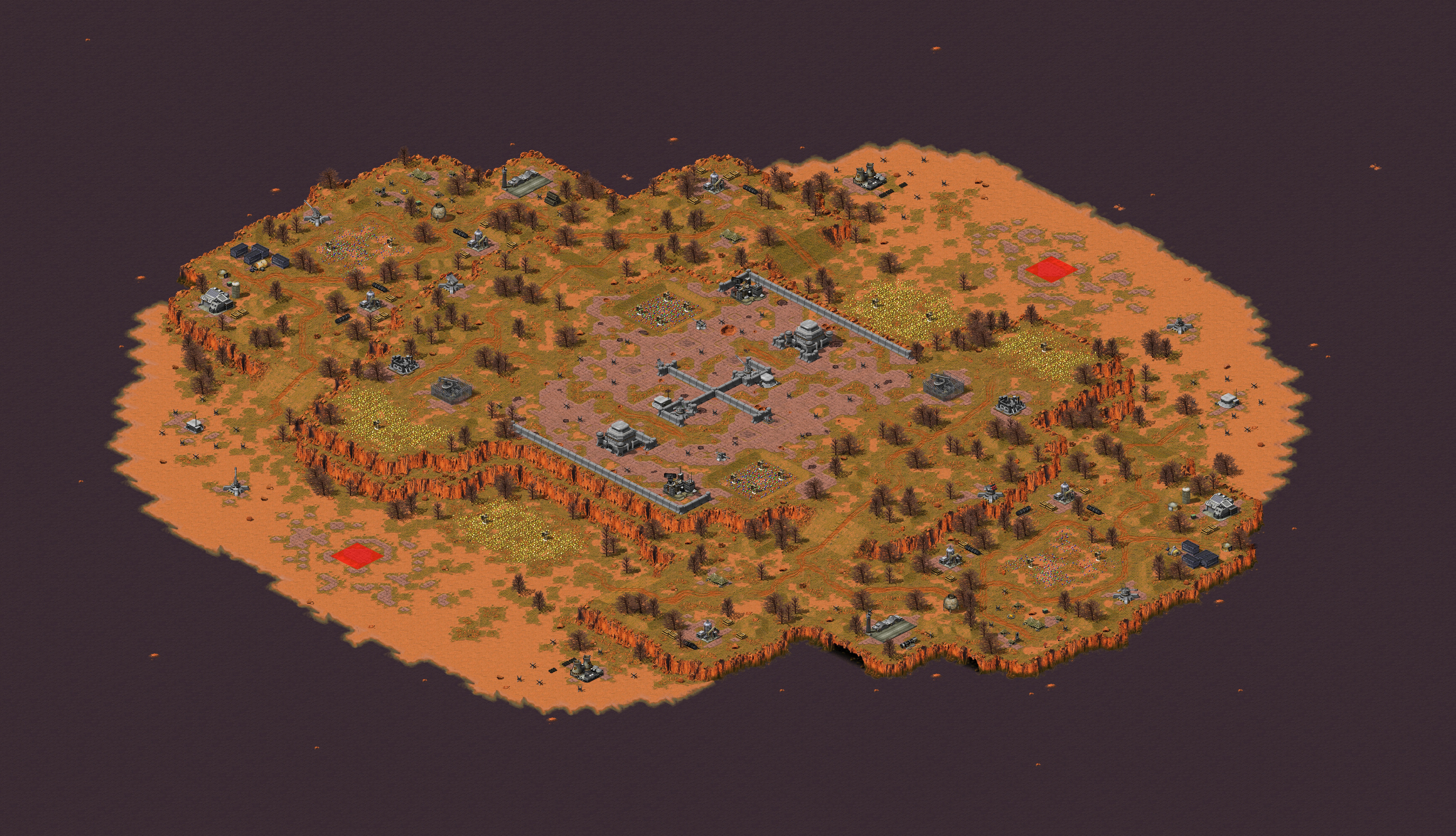 Rendered map: Steadfast