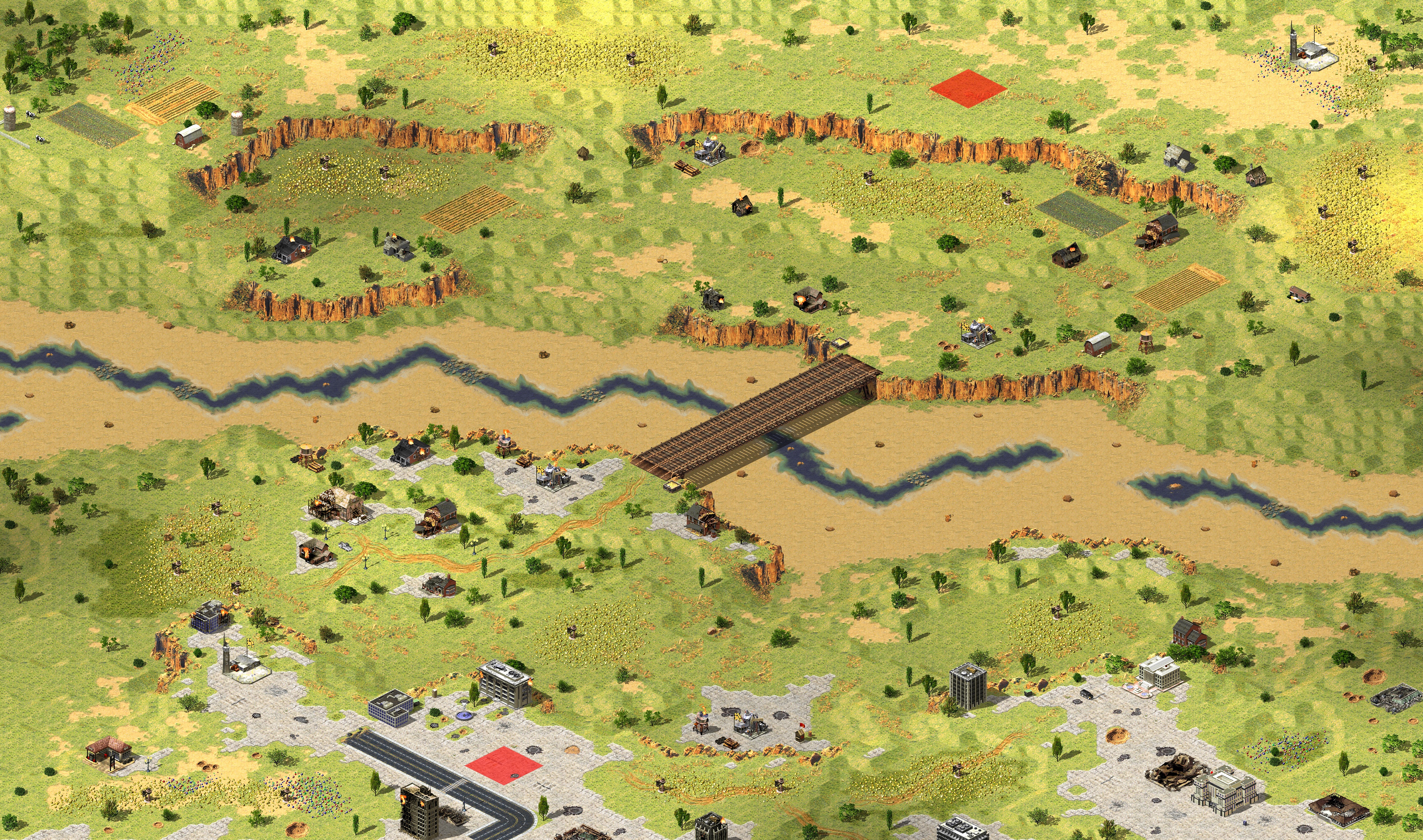 Rendered map: 枯水河II