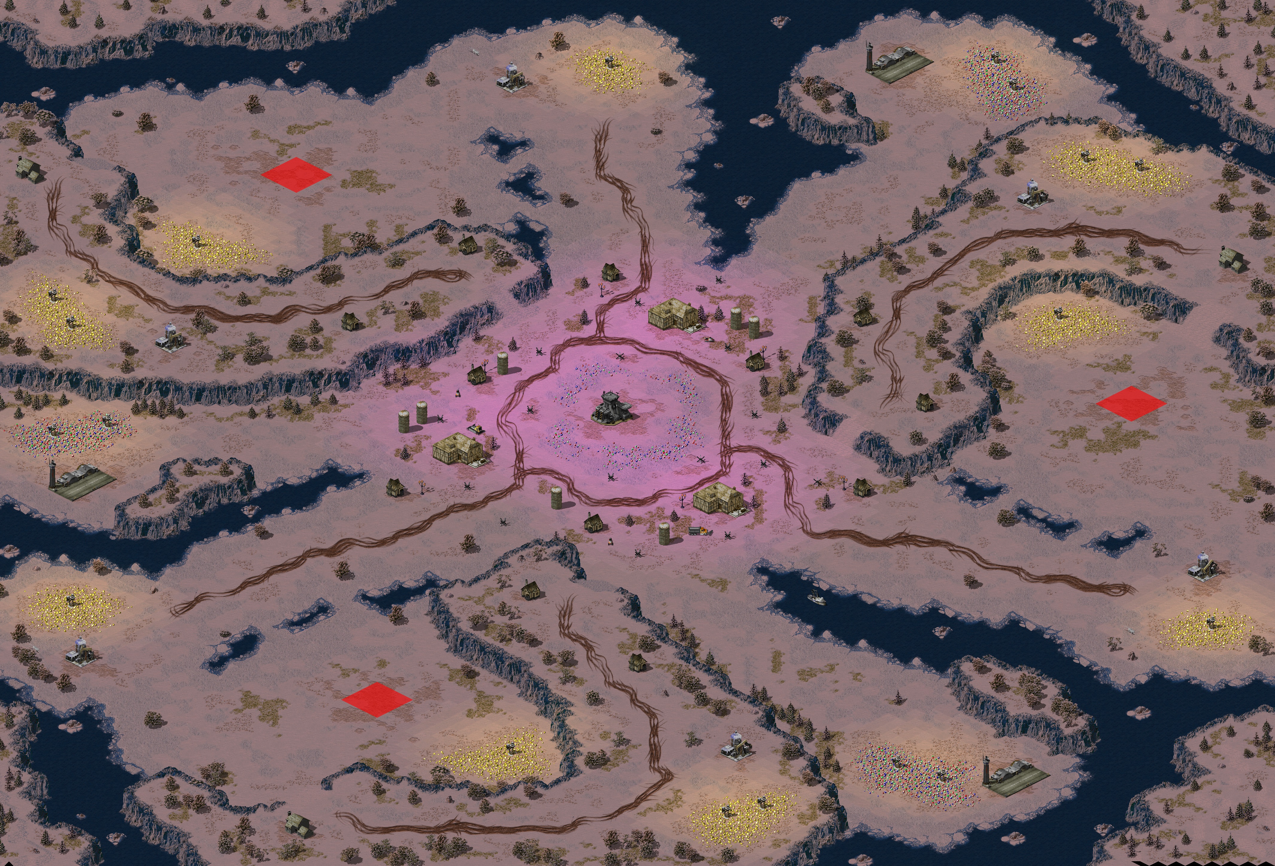 Rendered map: Medusa