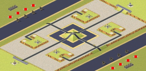 Rendered preview of 4v4 Oil Field Clash