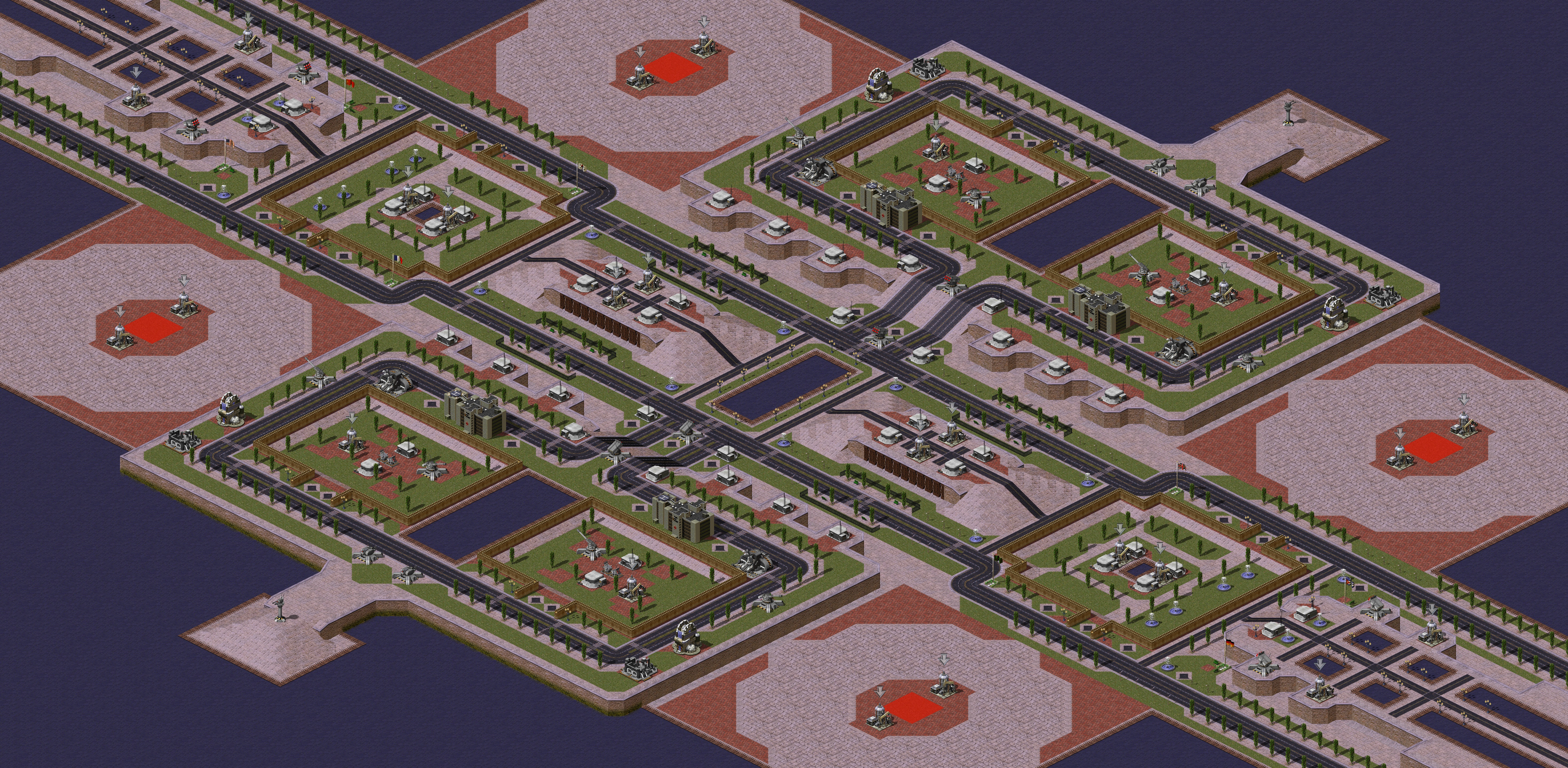 Rendered map: Highway to Hell
