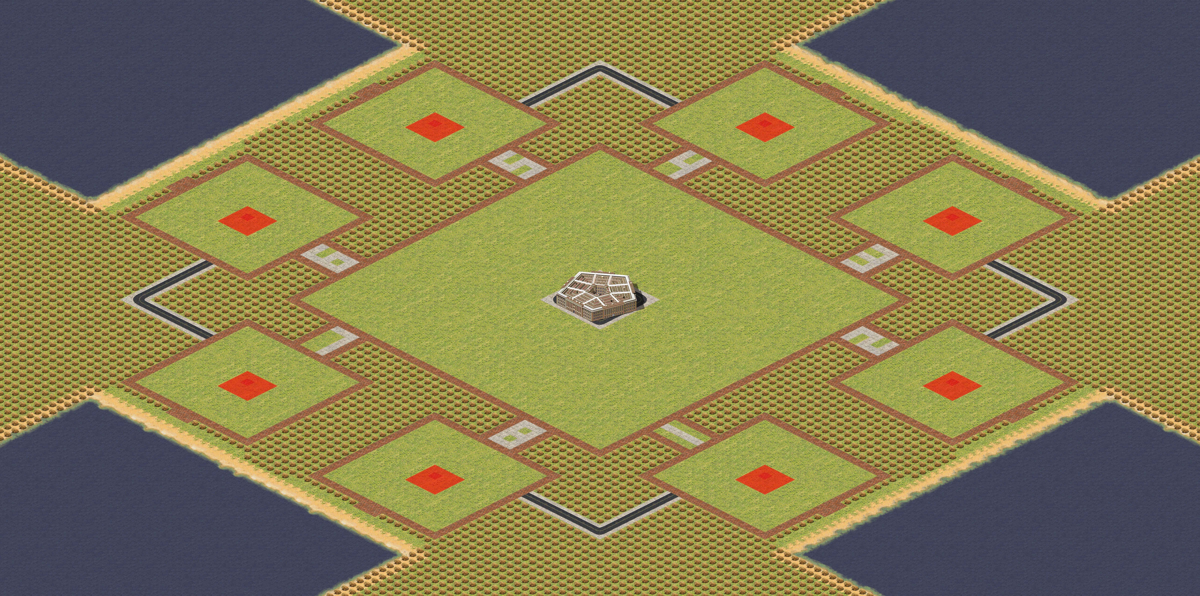 Rendered map: Dual Werewolf