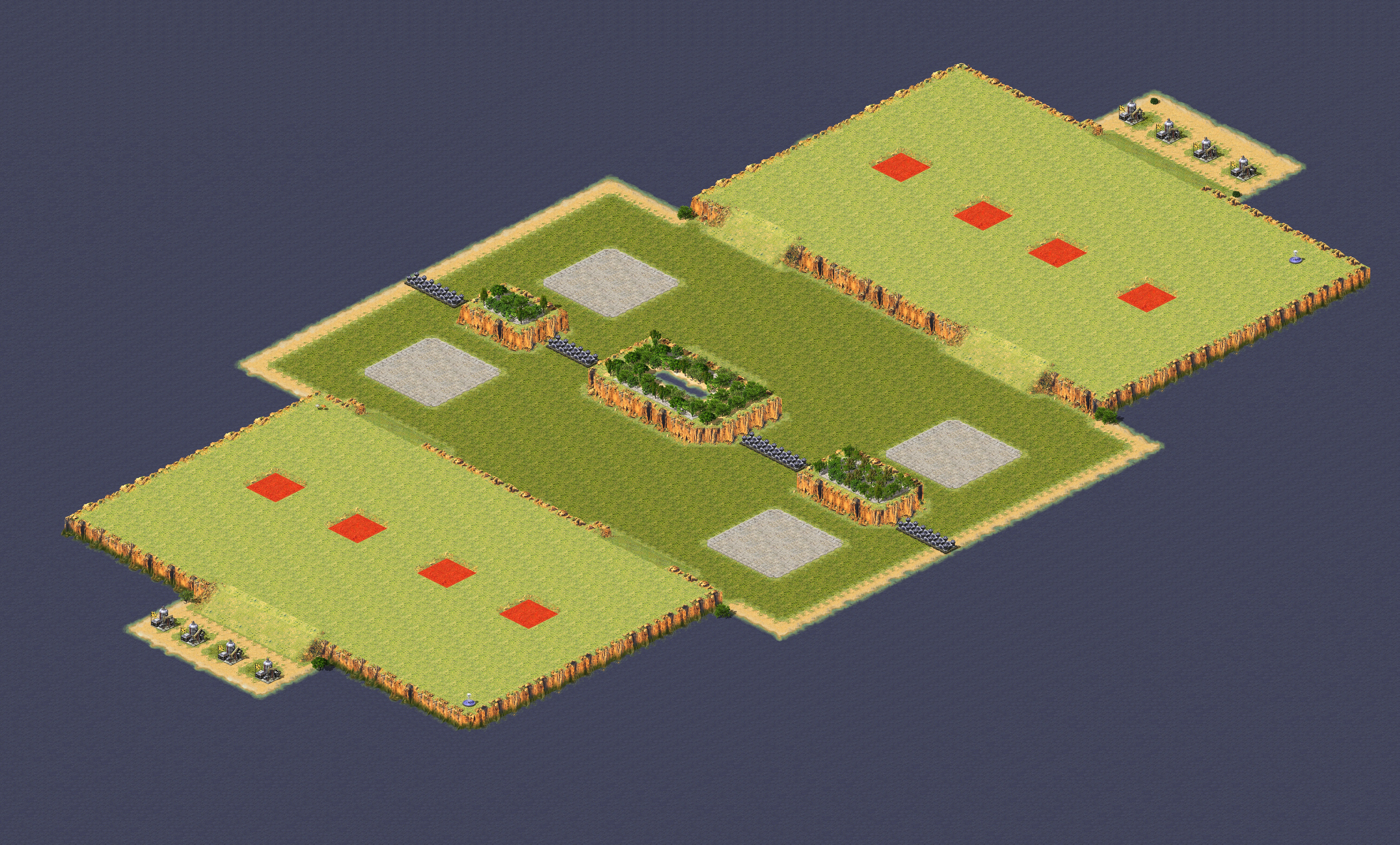 Rendered map: 4v4 Bounty