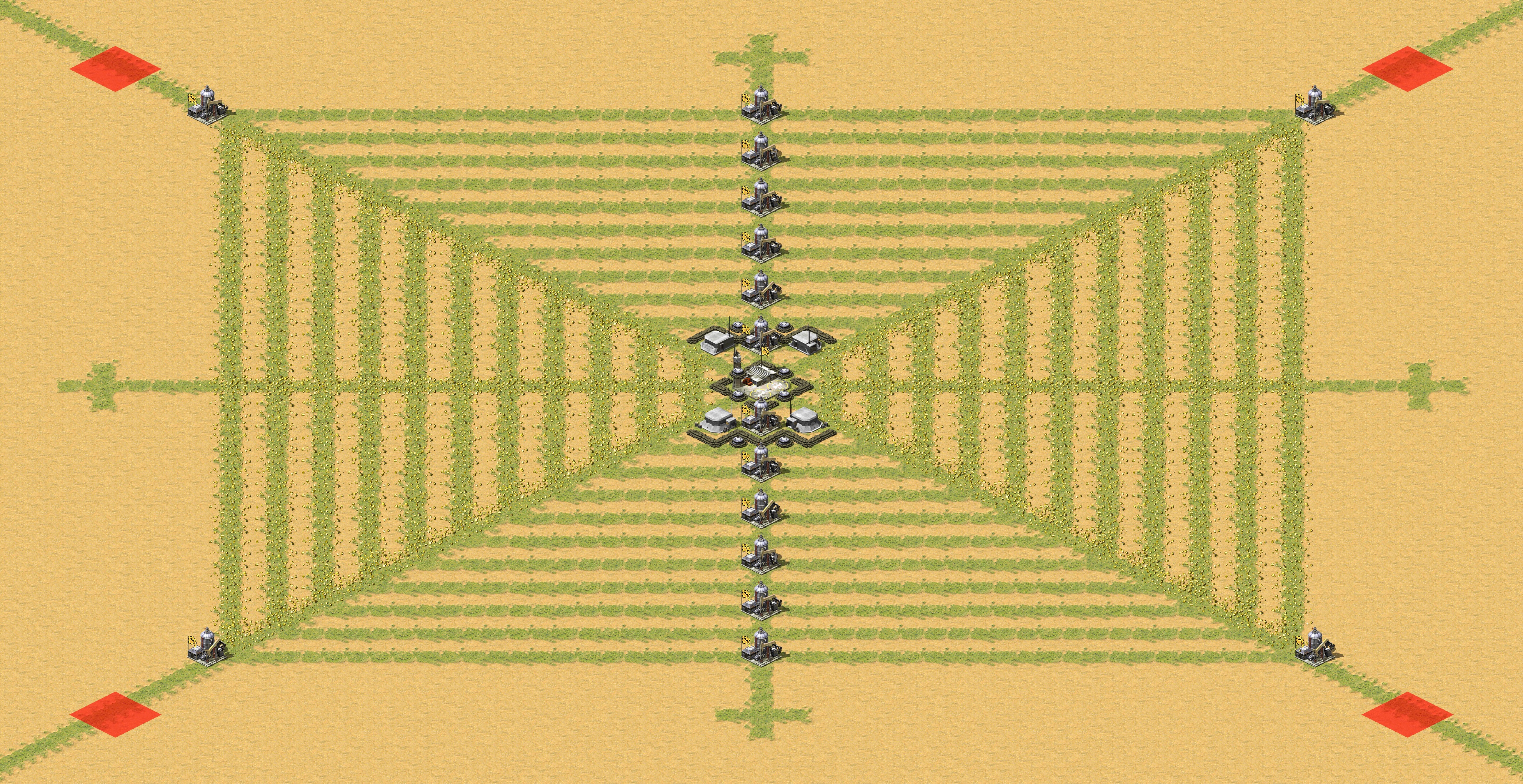 Rendered map: Grassy Desert Ore
